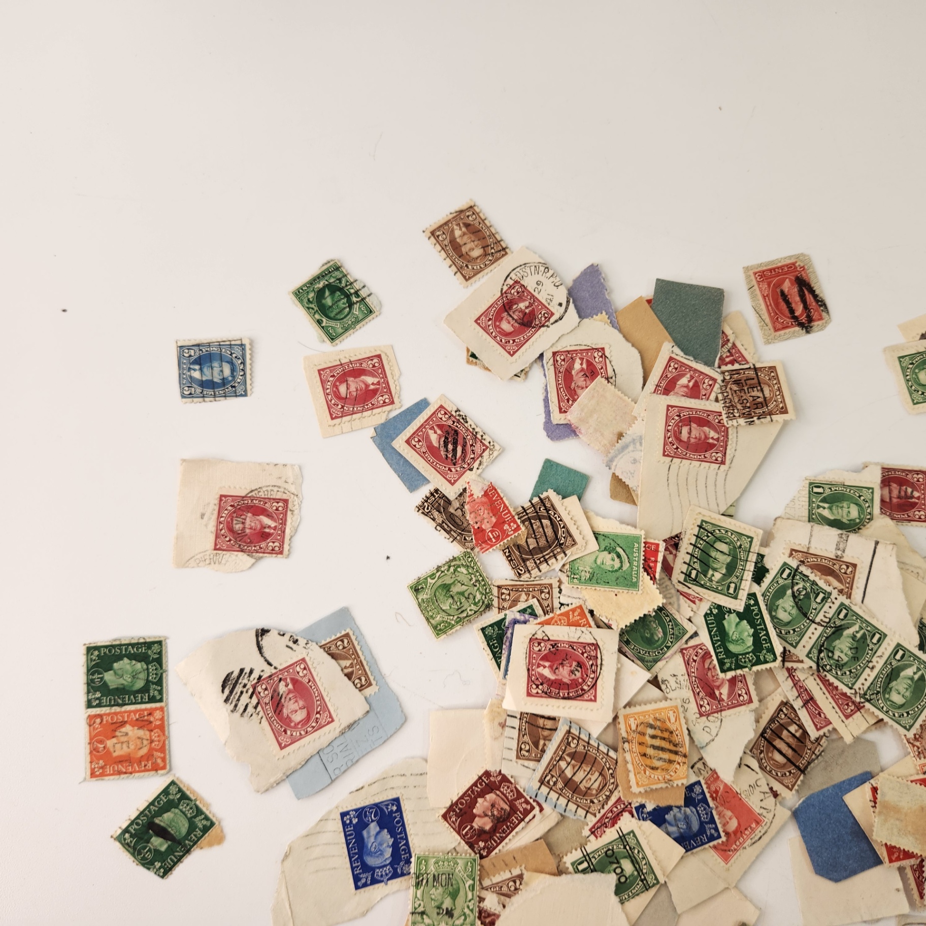 Early 1900s Assorted Cancelled Canada Stamps - image 3 of 9