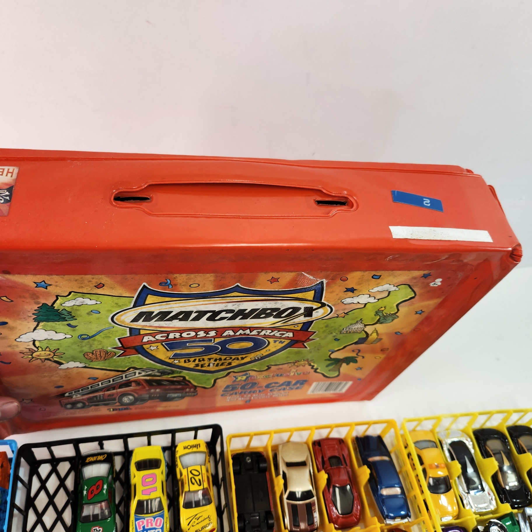 24 Loose Hot Wheels W/ Matchbox Carry Case - image 7 of 7