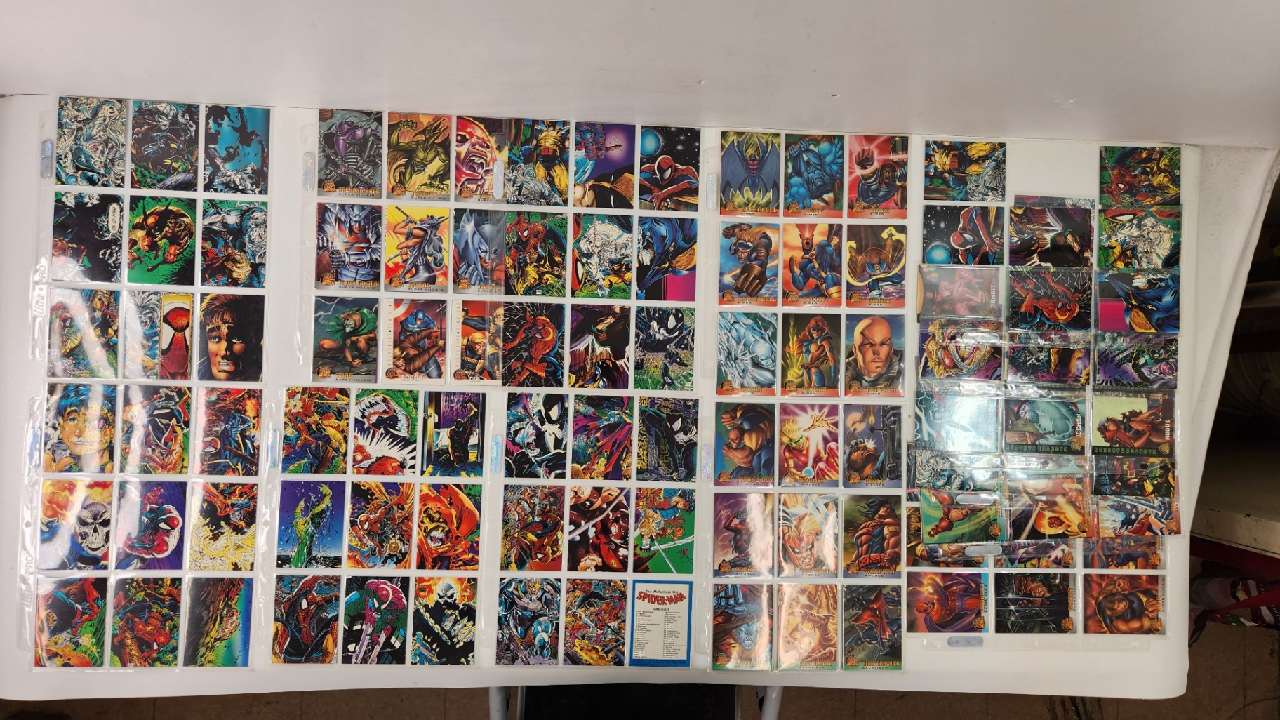 Marvel 1992 Spider-Man 1996 X-men Cards - image 1 of 6