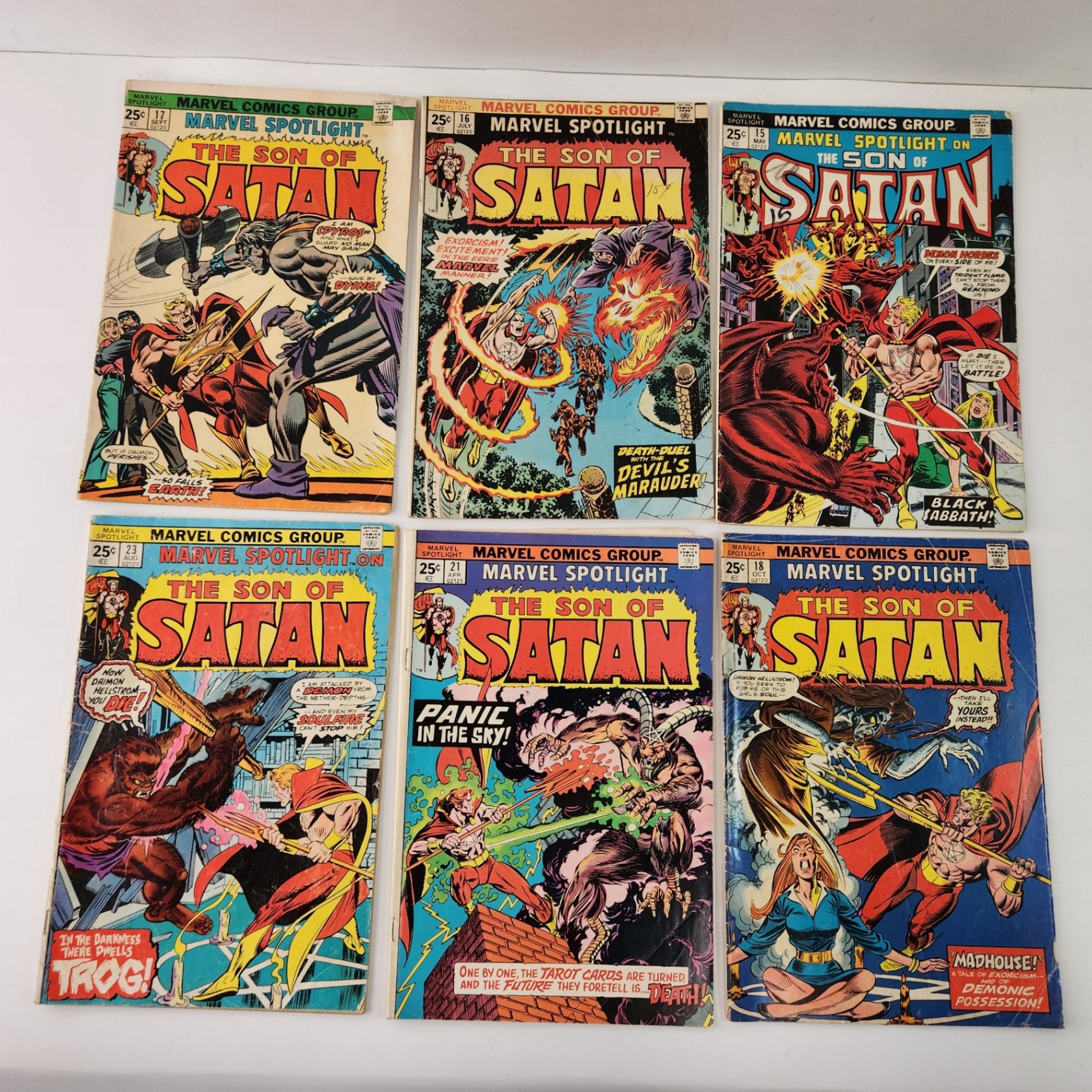 Marvel Spotlight #15-18, 21, 23 - image 1 of 5