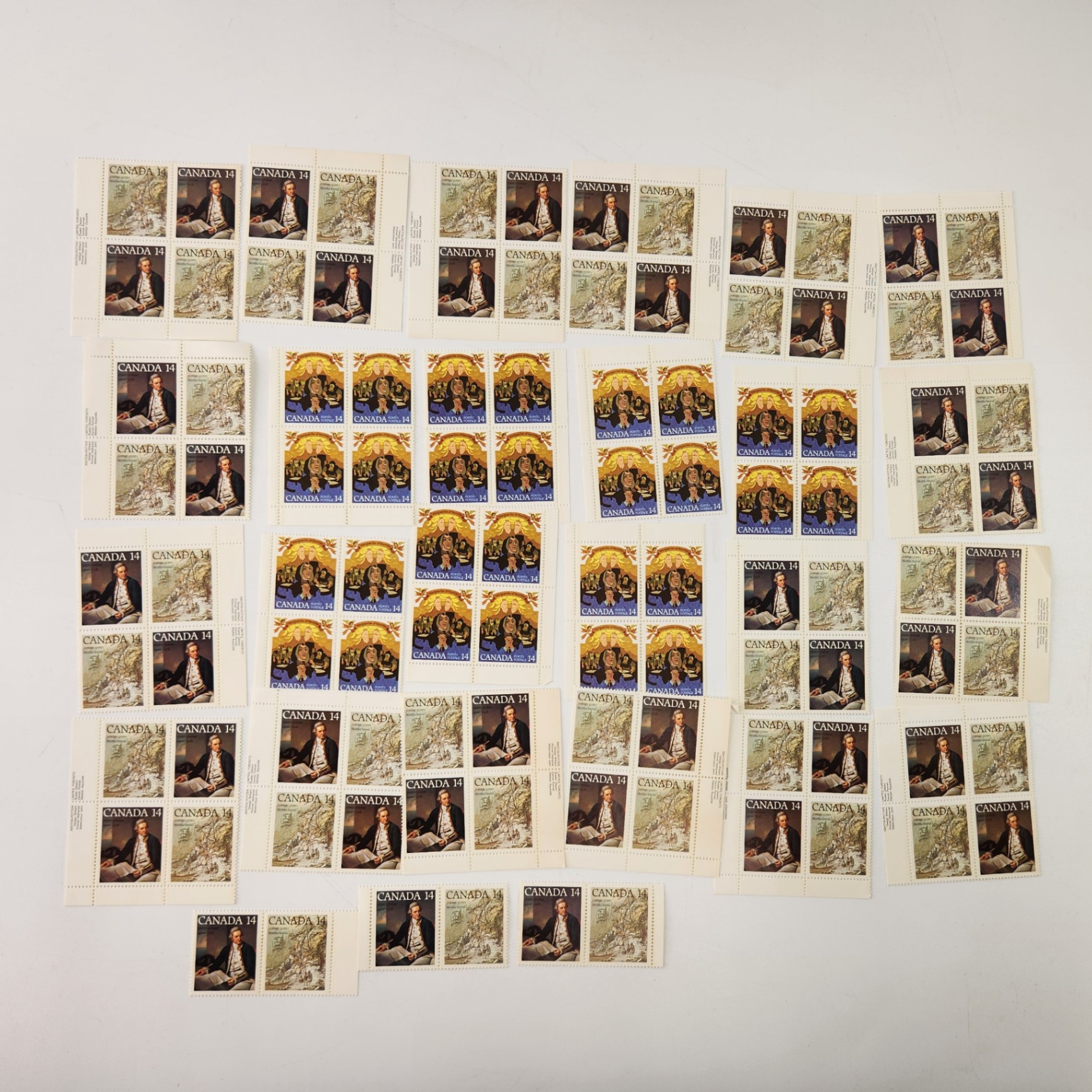 102 Canada Stamps James Cook Nookta Sound Marguerite D'Youville - image 1 of 3
