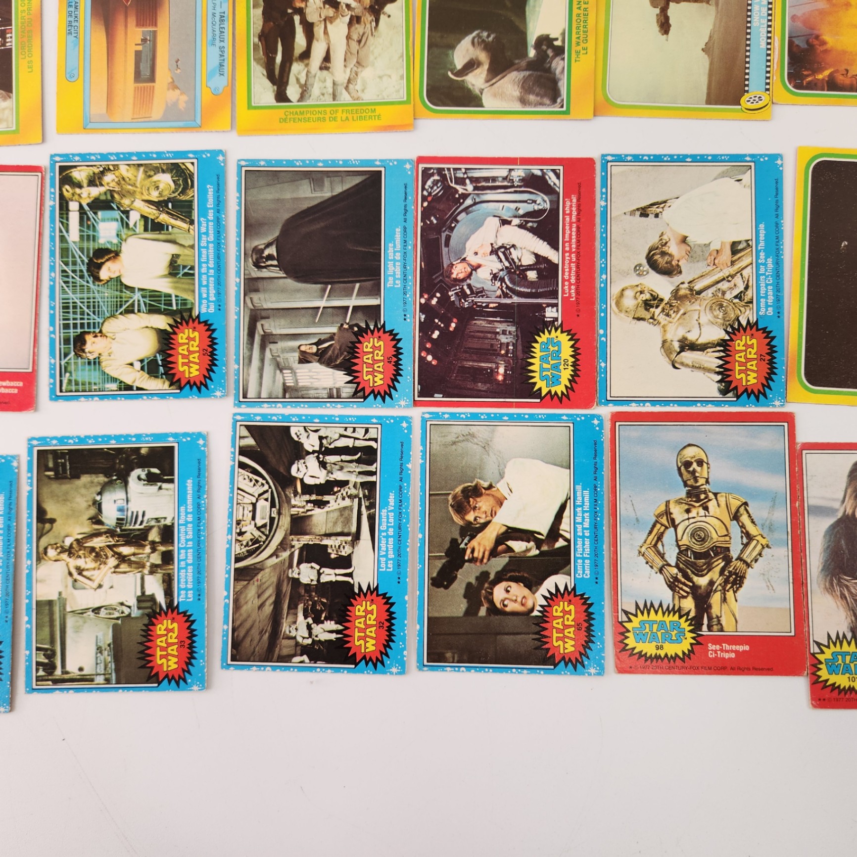 1977 Star Wars O-Pee-Chee Trading Cards x26 - image 4 of 10
