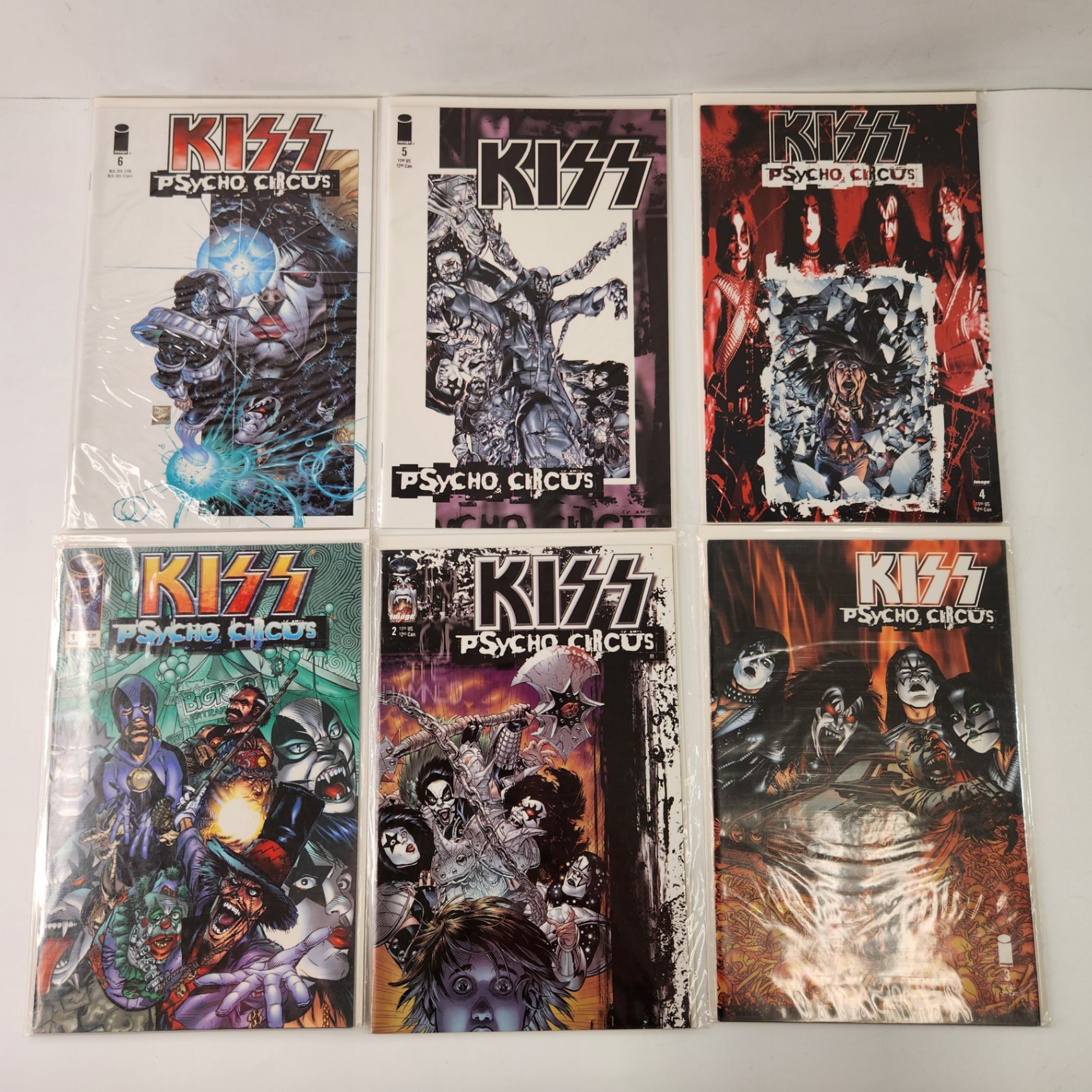 Kiss Psycho Circus #1-6 - image 1 of 4