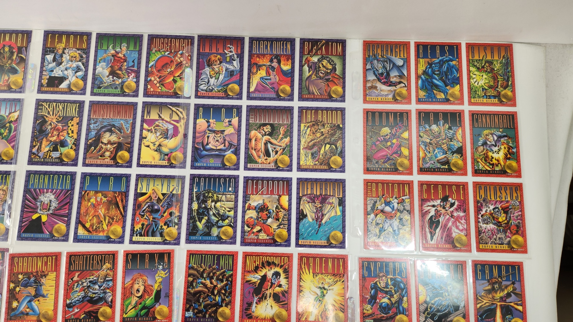1993 Marvel X-Men Trading Cards - image 4 of 6