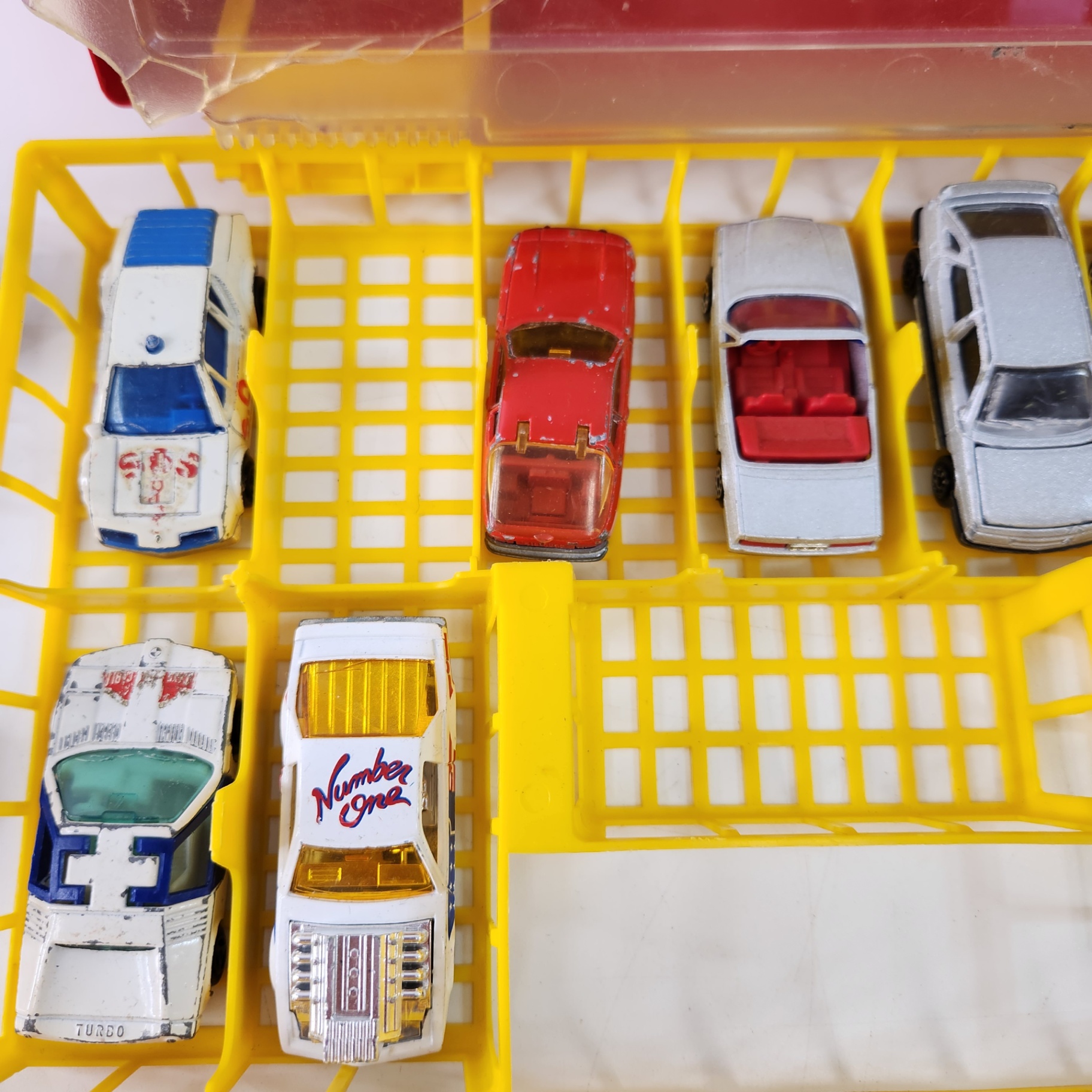 24 1980's Majorette Diecast Toy Cars W/ Case - image 5 of 9