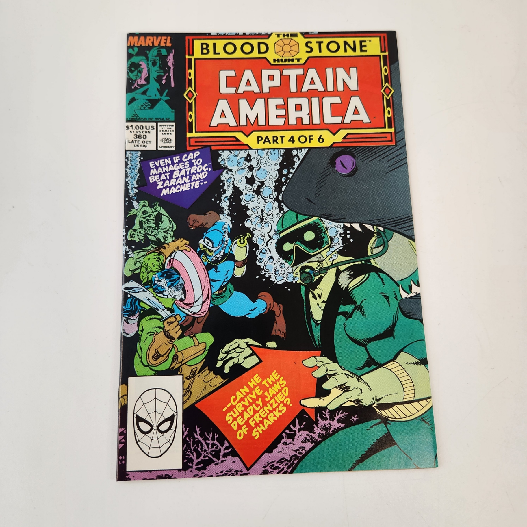 Captain America #360 Marvel Comics - image 1 of 5