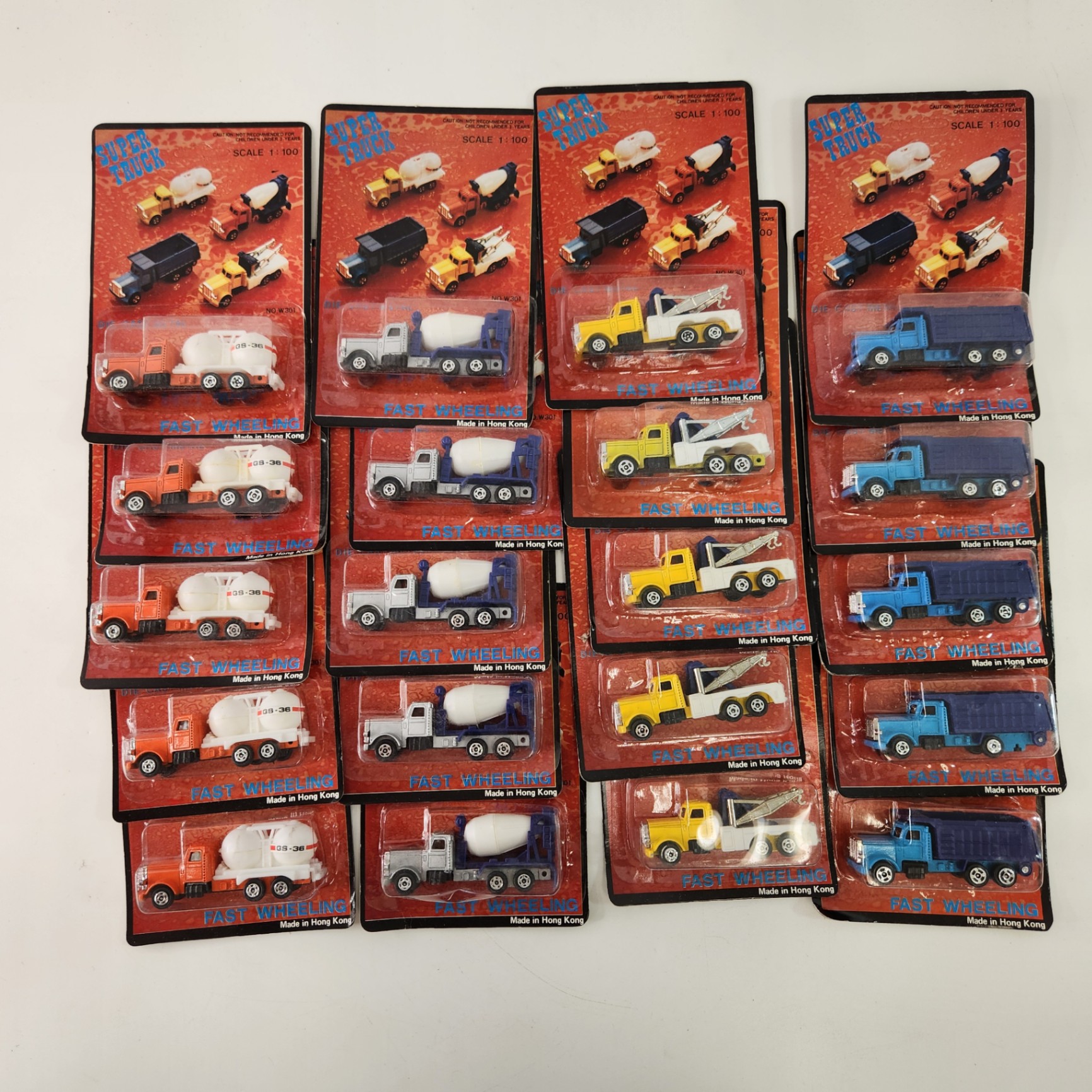 Fast Wheeling Super Truck 1:100 Scale Trucks - image 1 of 6