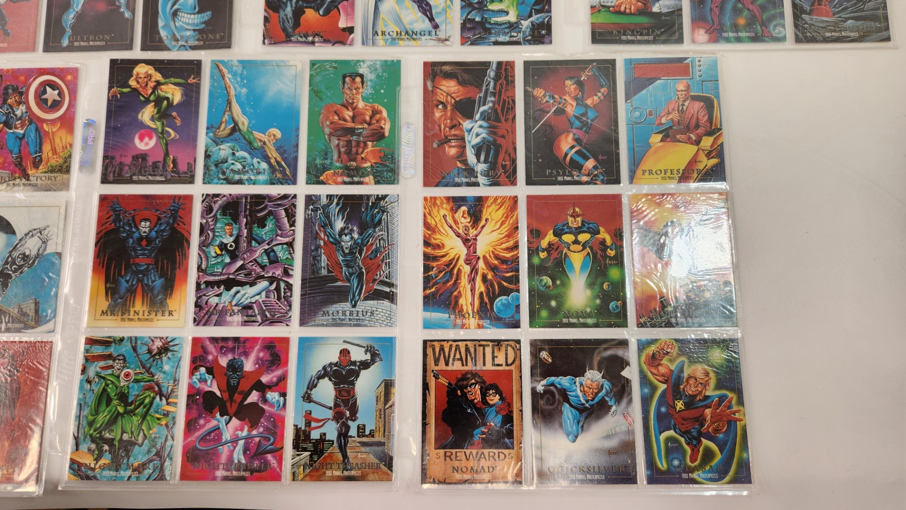 Marvel Masterpieces 1992 Lot Of 81 - image 2 of 6