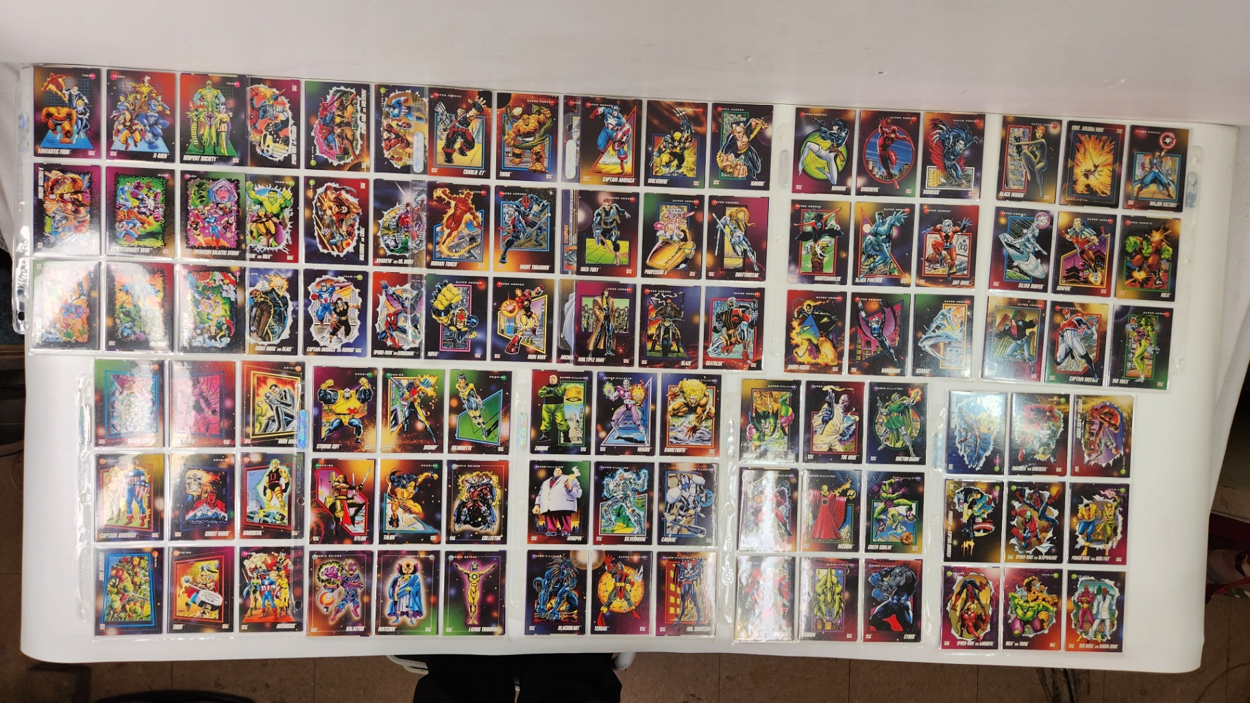 1992 Marvel Superheros, Supervillains, team-ups Impel - image 1 of 6