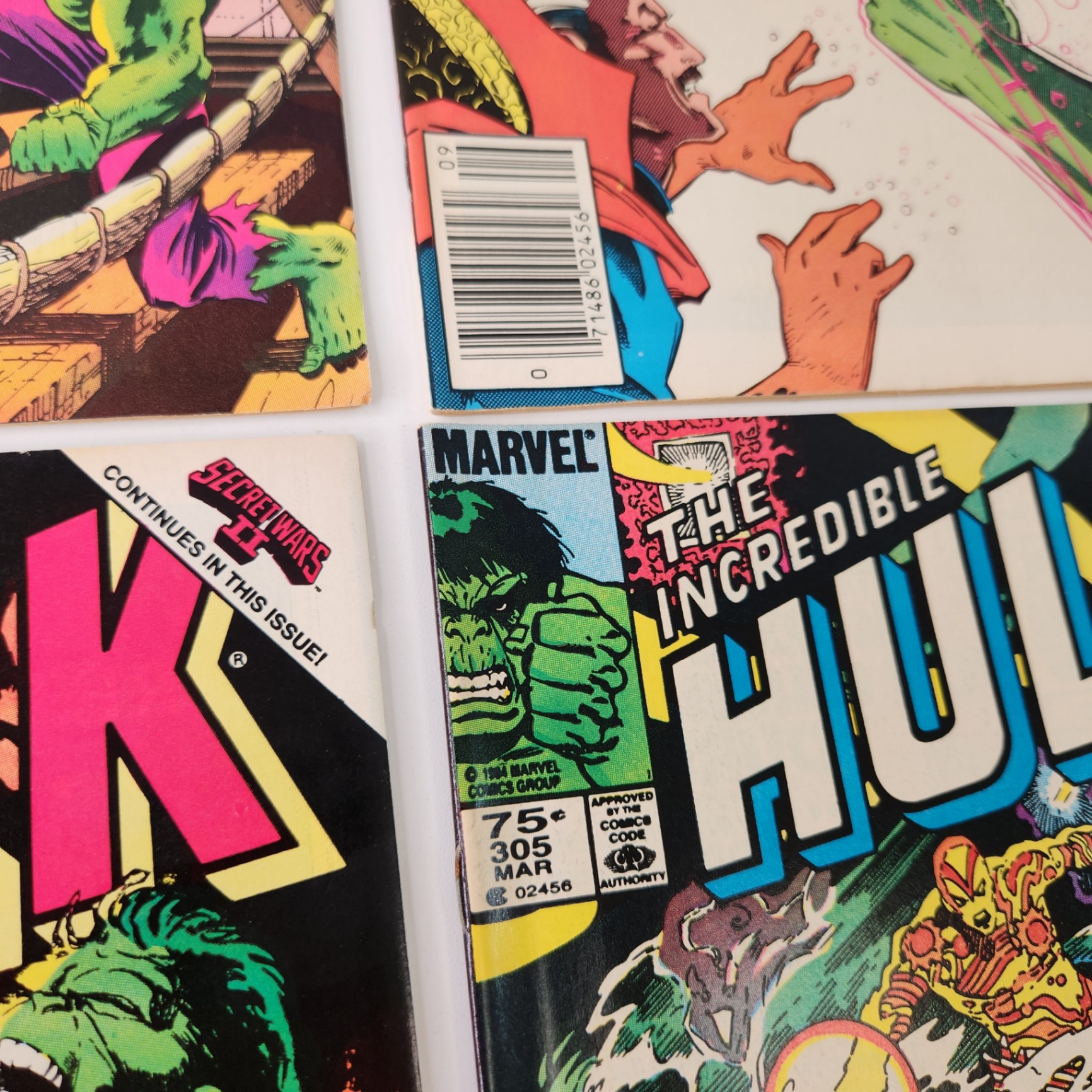Incredible Hulk CPV #292, 299, 301, 305, 310, 312 - image 2 of 5