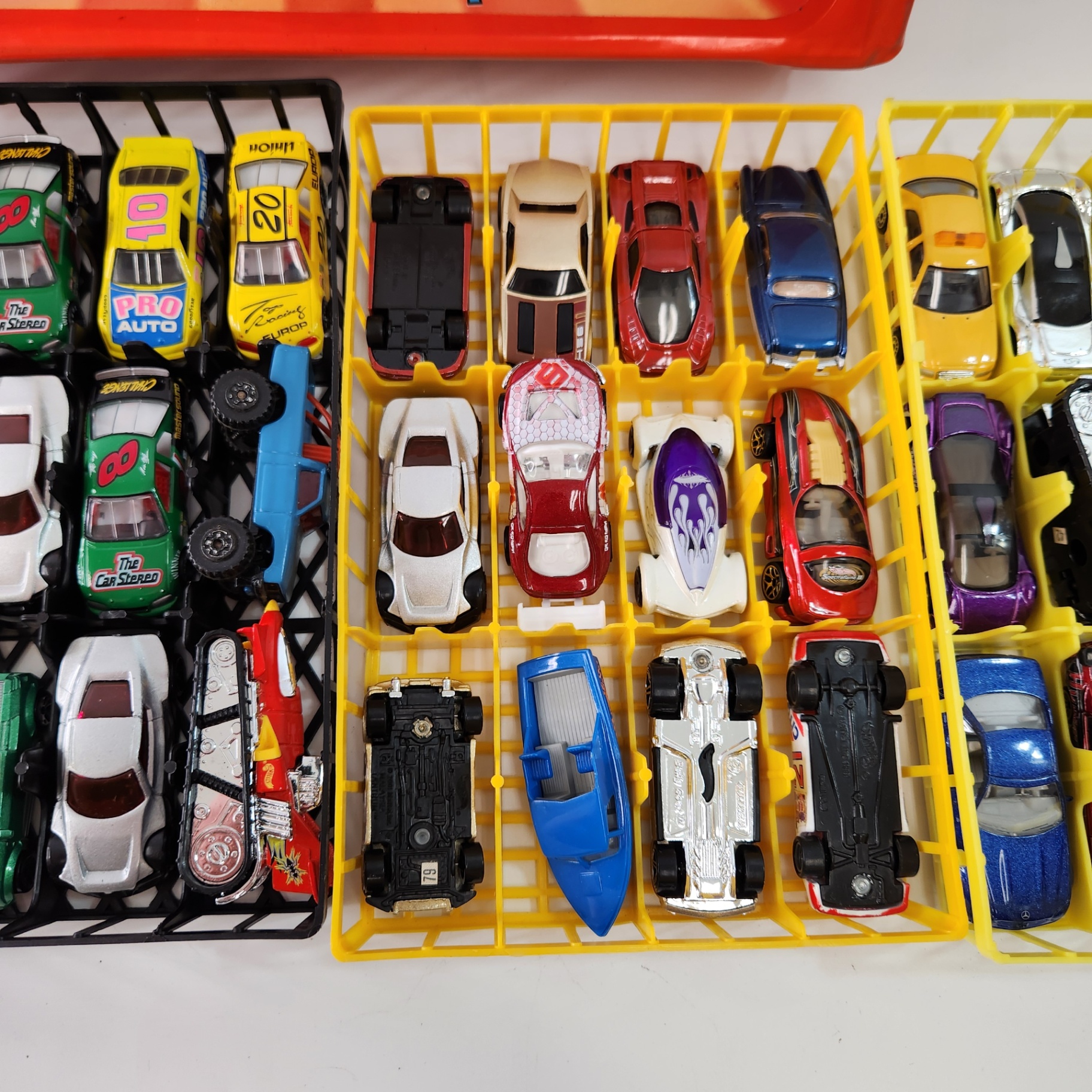 24 Loose Hot Wheels W/ Matchbox Carry Case - image 4 of 7