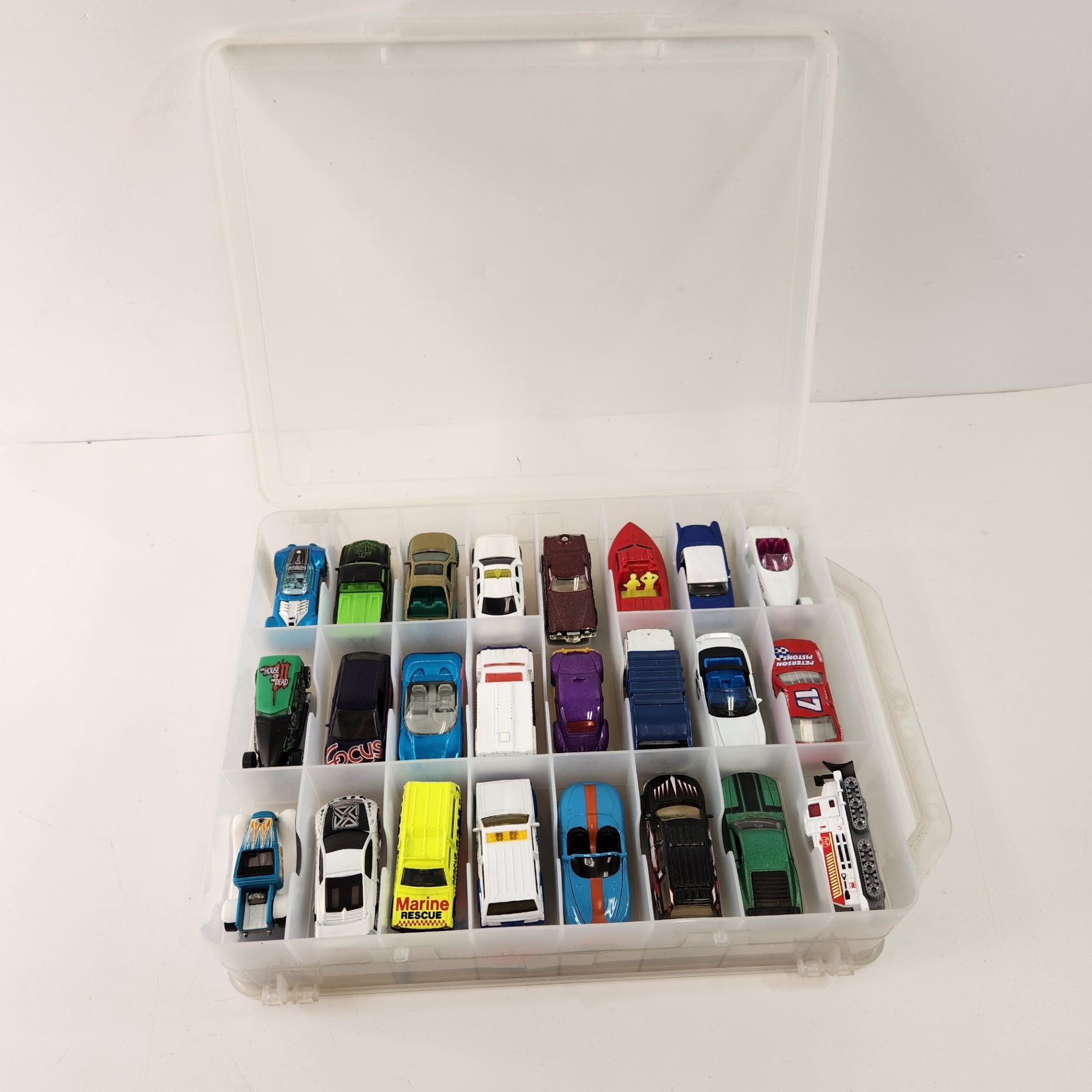 Lot of 48 Diecast Toy Cars Matchbox Hot Wheels W/ Case - image 5 of 9