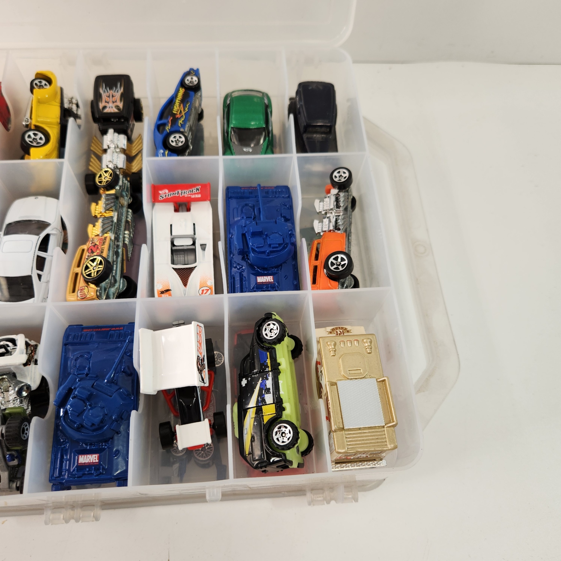 56 Assorted Diecast Toy Cars w/ Case Hot Wheels Matchbox - image 6 of 7