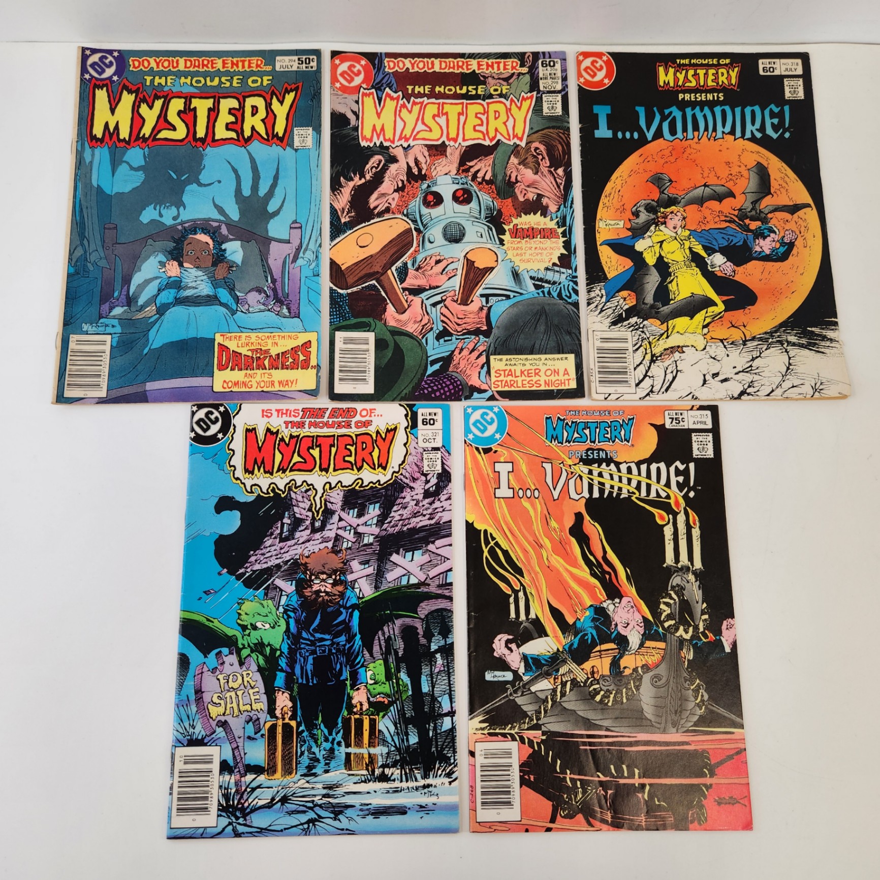 House of Mystery 294, 298, 315, 318, 321 - image 1 of 5