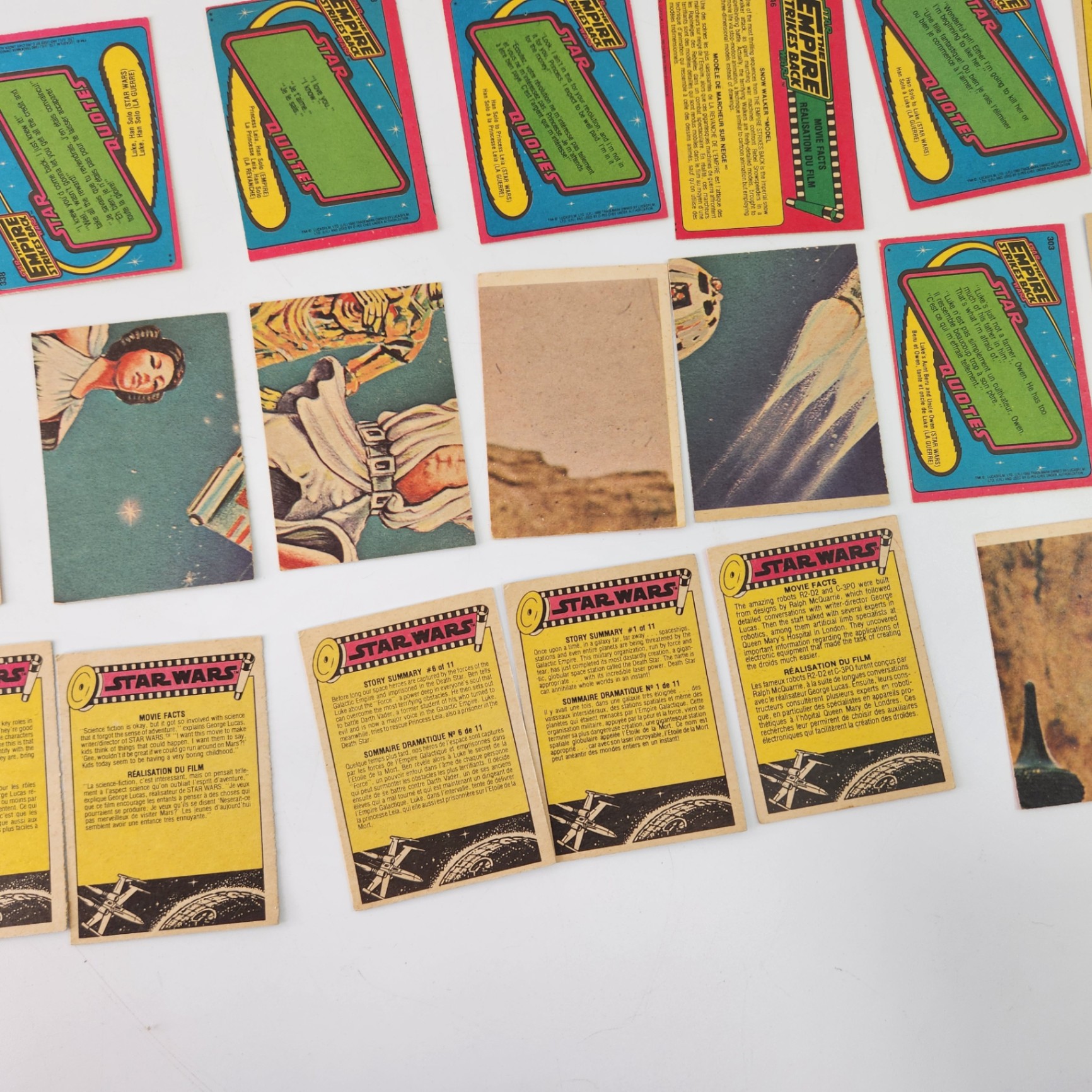 1977 Star Wars O-Pee-Chee Trading Cards x26 - image 9 of 10