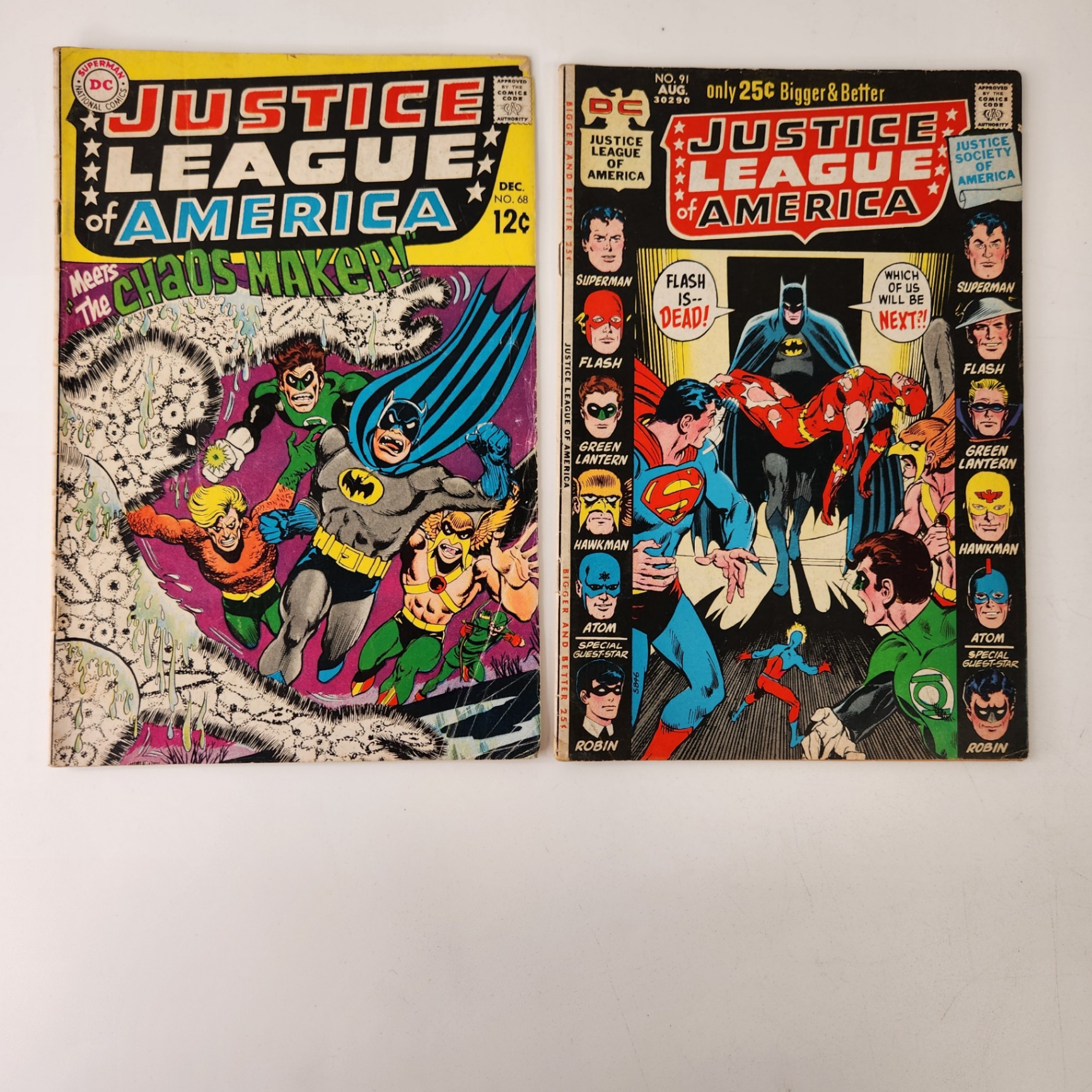 Justice League of America #68, 91 - image 1 of 5