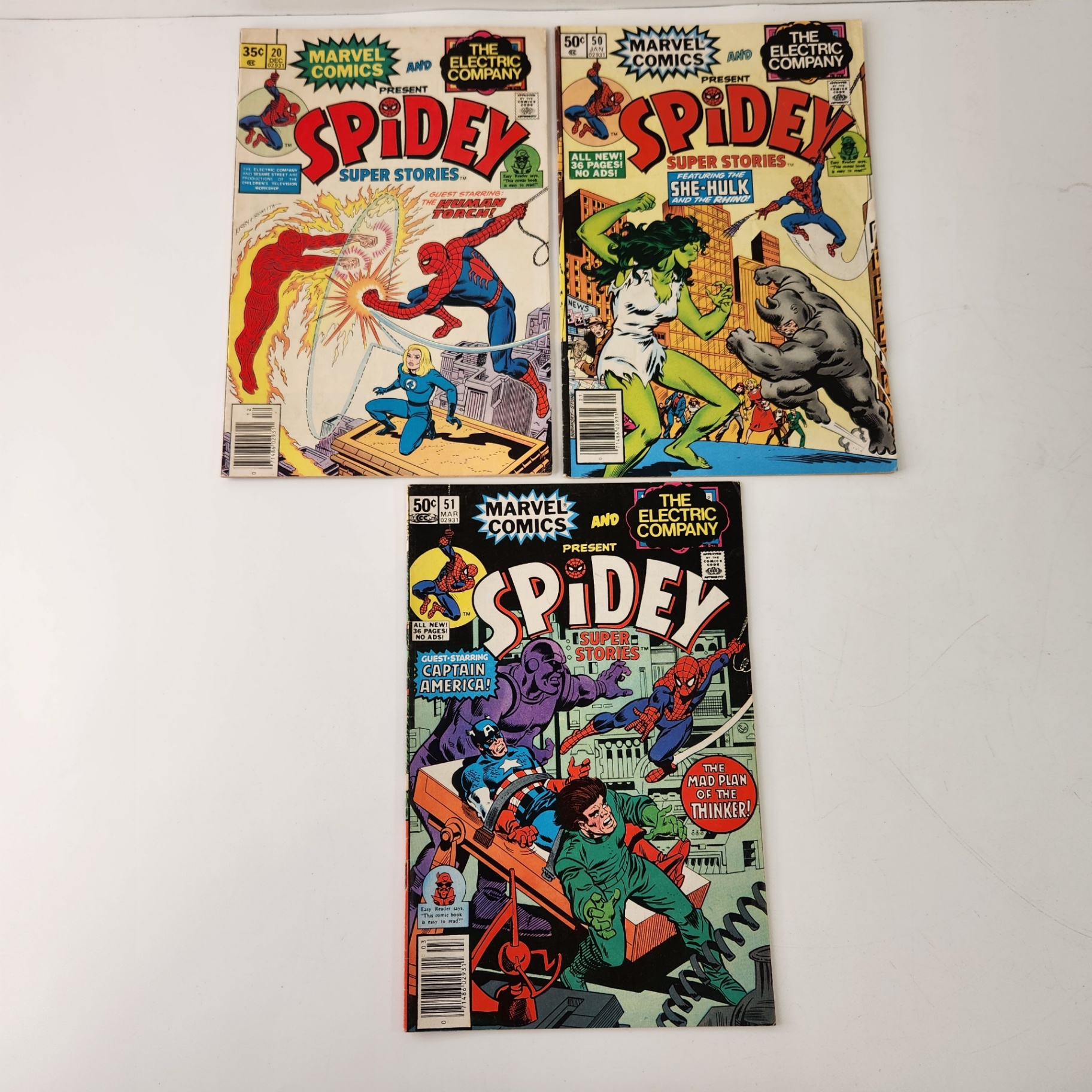 Spidey Super Stories #20, 50, 51 - image 1 of 4