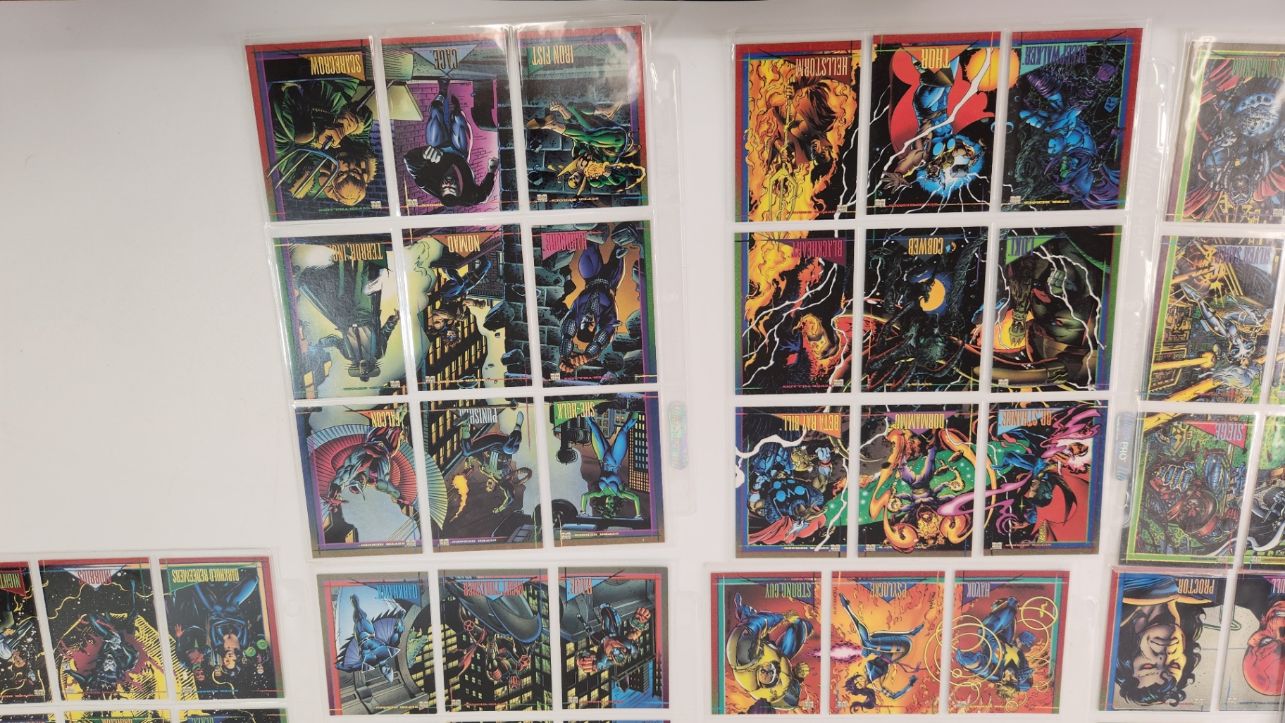 1993 Marvel Superheroes Supervillains Cards - image 4 of 7