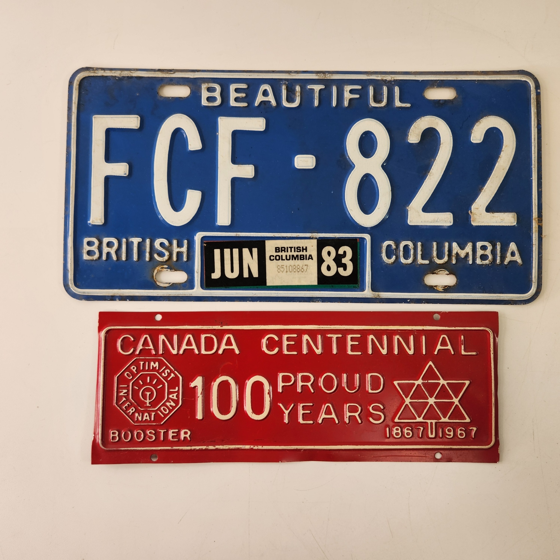 Canadian License Plates - image 1 of 4