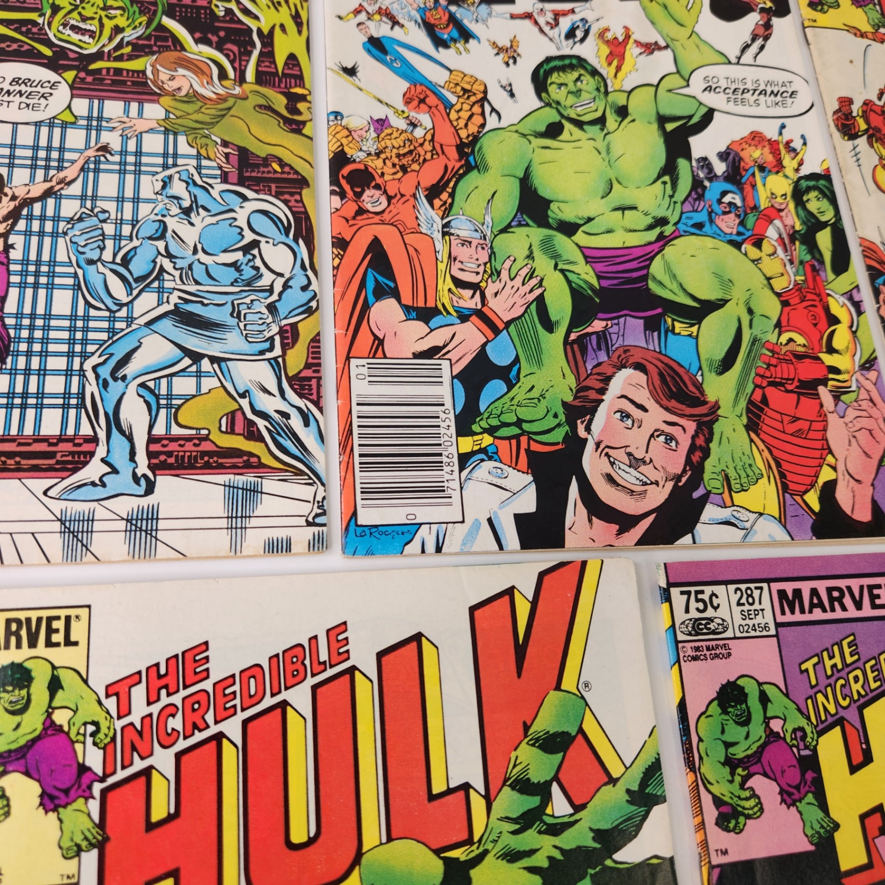 Hulk #277, 279, 283, 284, 286, 287, 289 CPV Newsstand - image 2 of 5