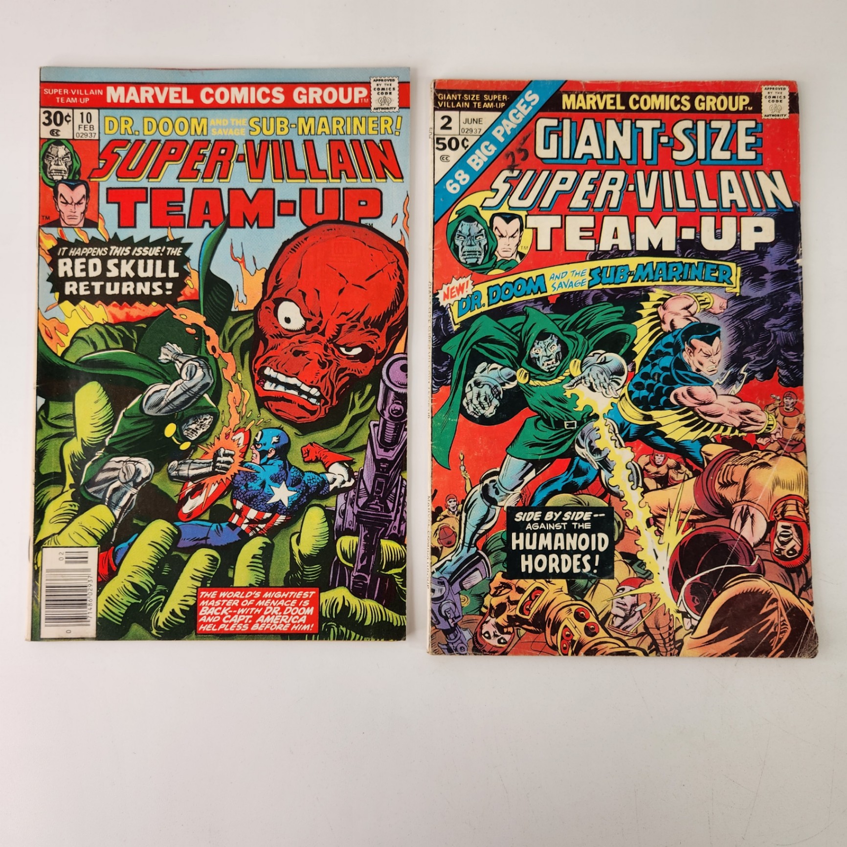 Marvel Super Villain Team-Up Giant Size #2, #10 - image 1 of 5