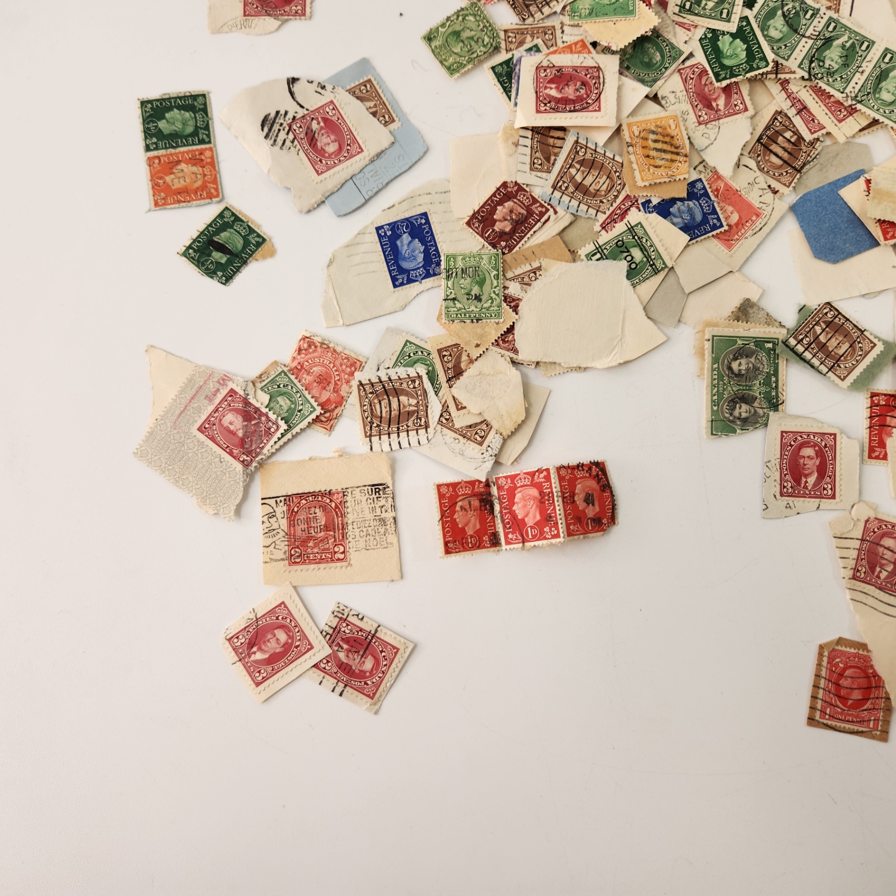 Early 1900s Assorted Cancelled Canada Stamps - image 2 of 9