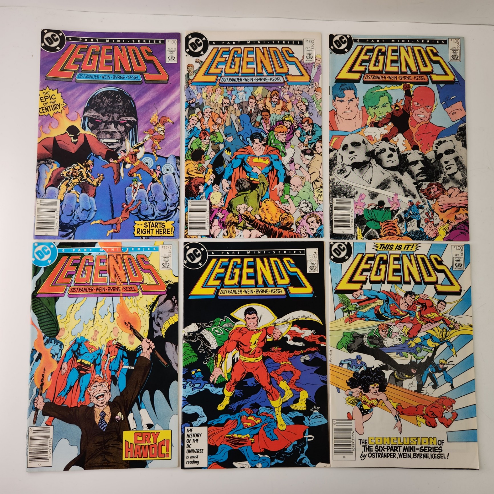 DC Legends #1-6 - image 1 of 5