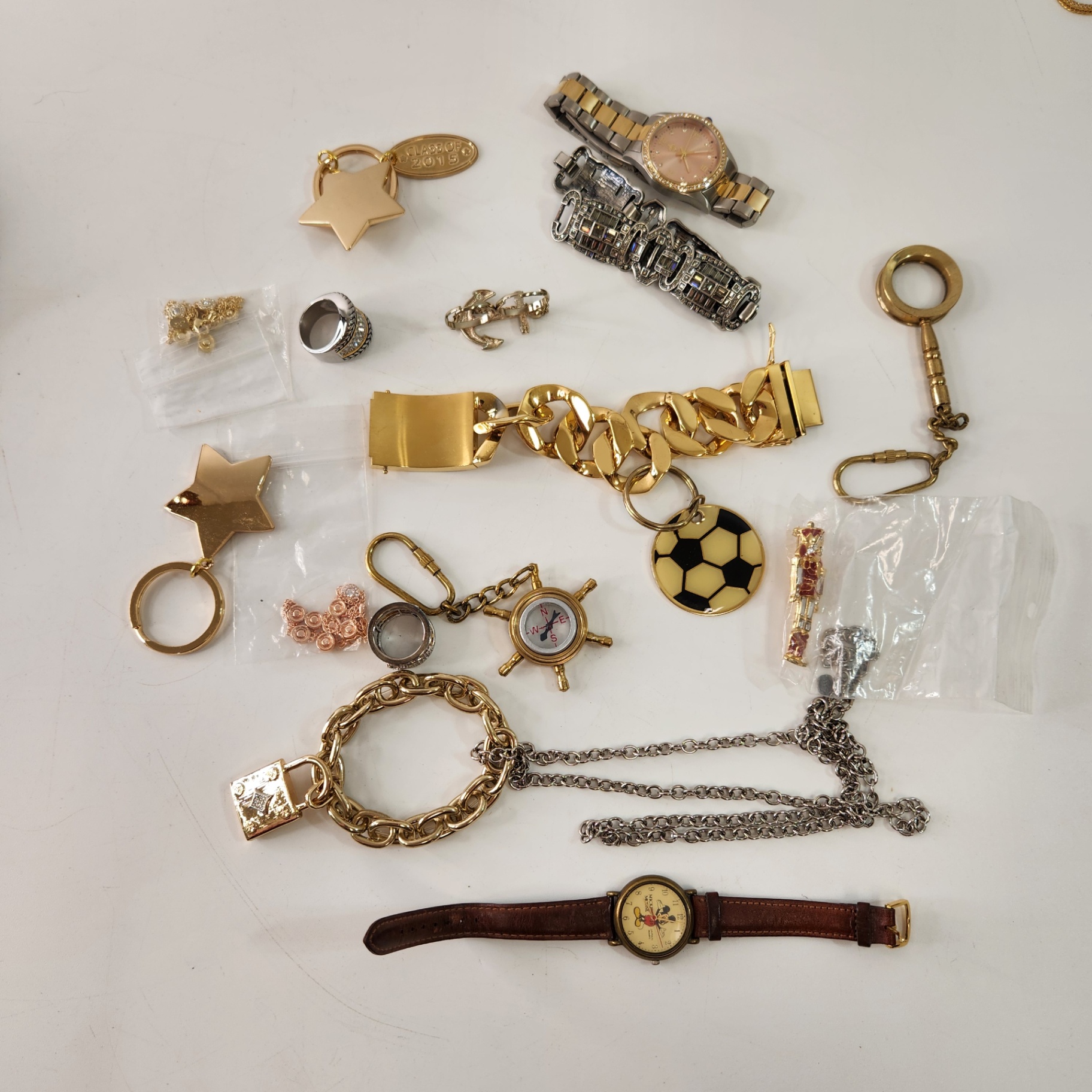 Assorted Costume Jewelry Rings Bracelets Watches+ - image 3 of 4