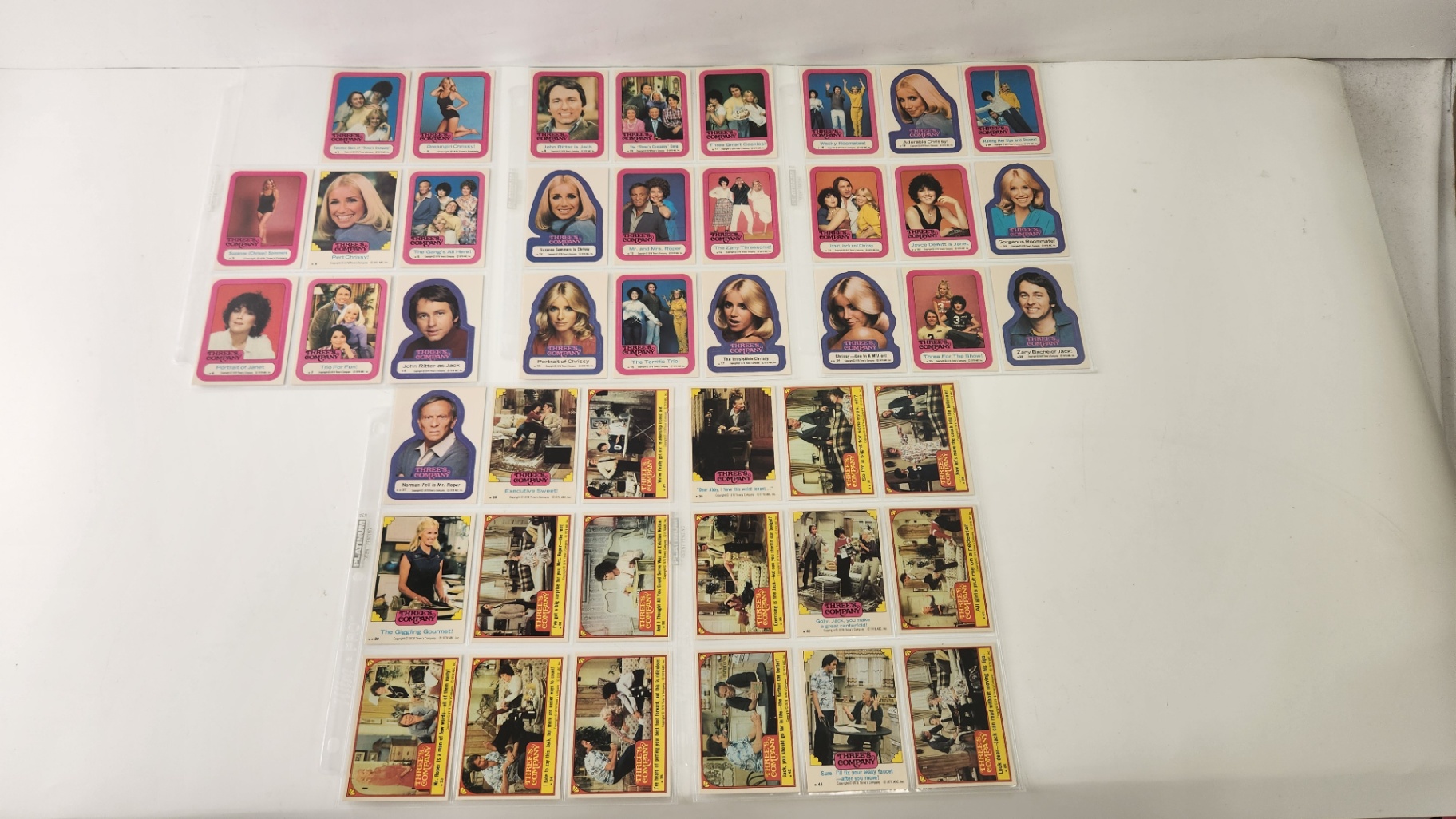 1978 Three's Company Stickers - image 1 of 4