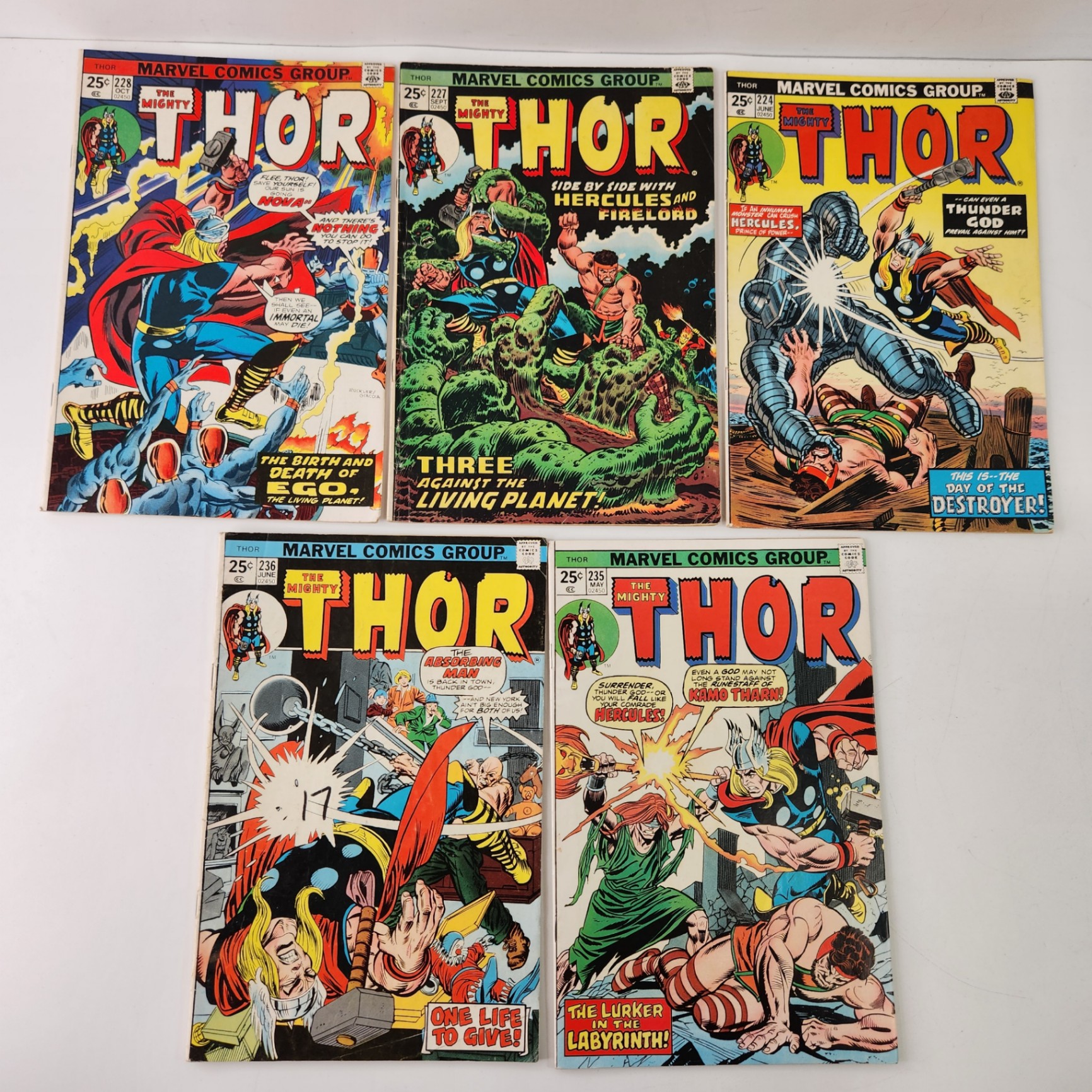 Thor #224, 227, 228, 235, 236 - image 1 of 5