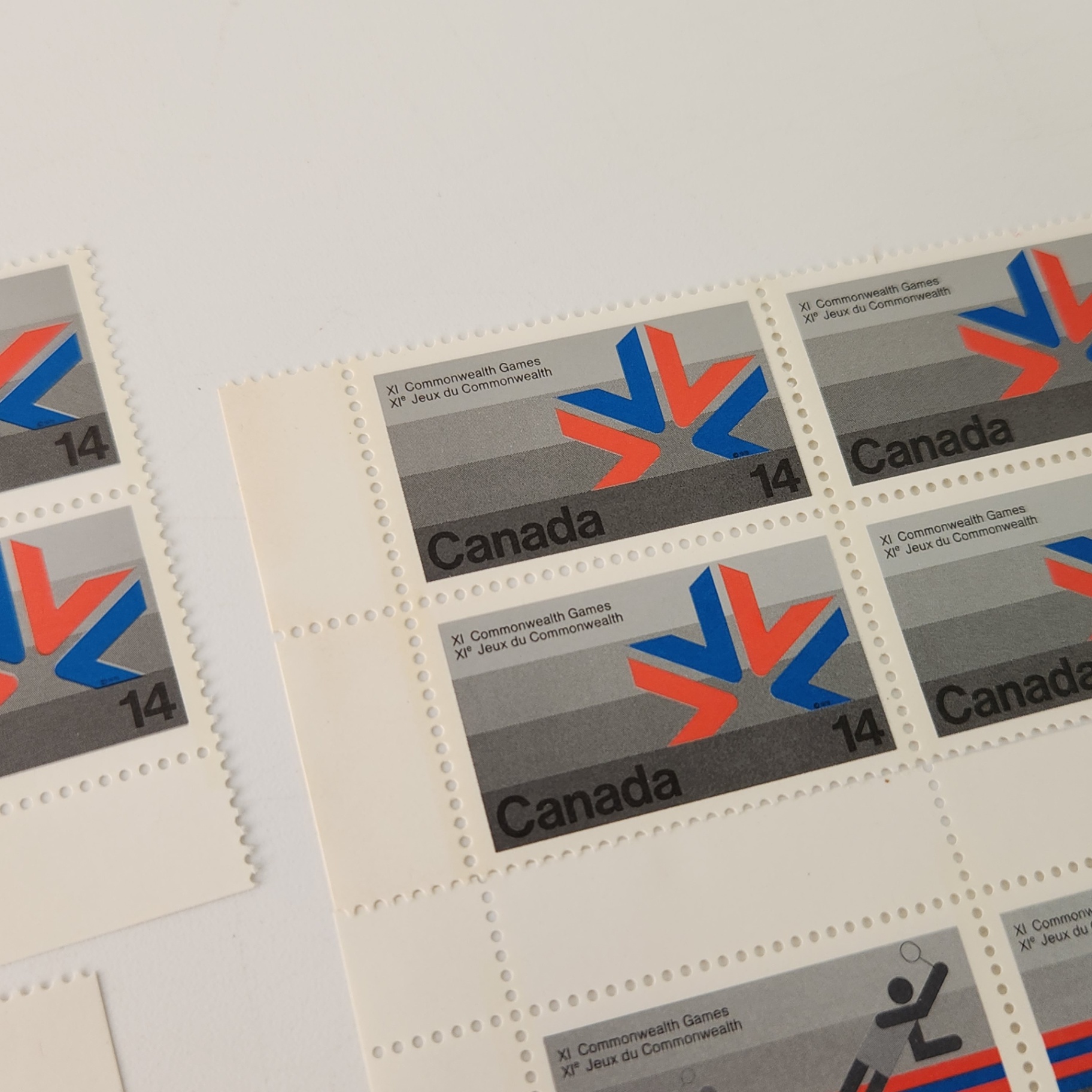 126 Commonwealth Games Canada Post Stamps - image 2 of 5