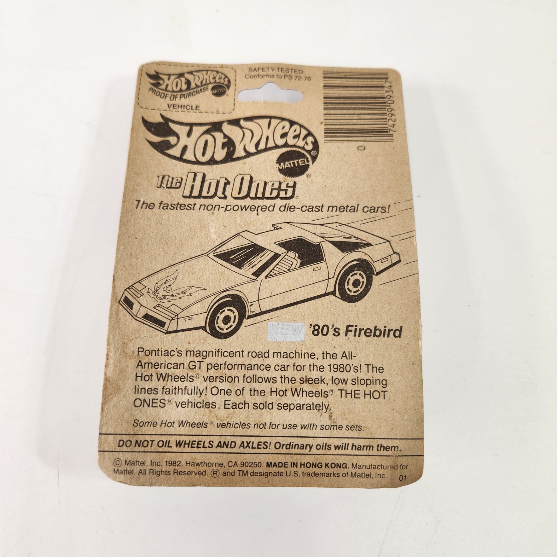 Hot Wheels Real Riders Classic Cobra 1982 New in Blister - image 4 of 6
