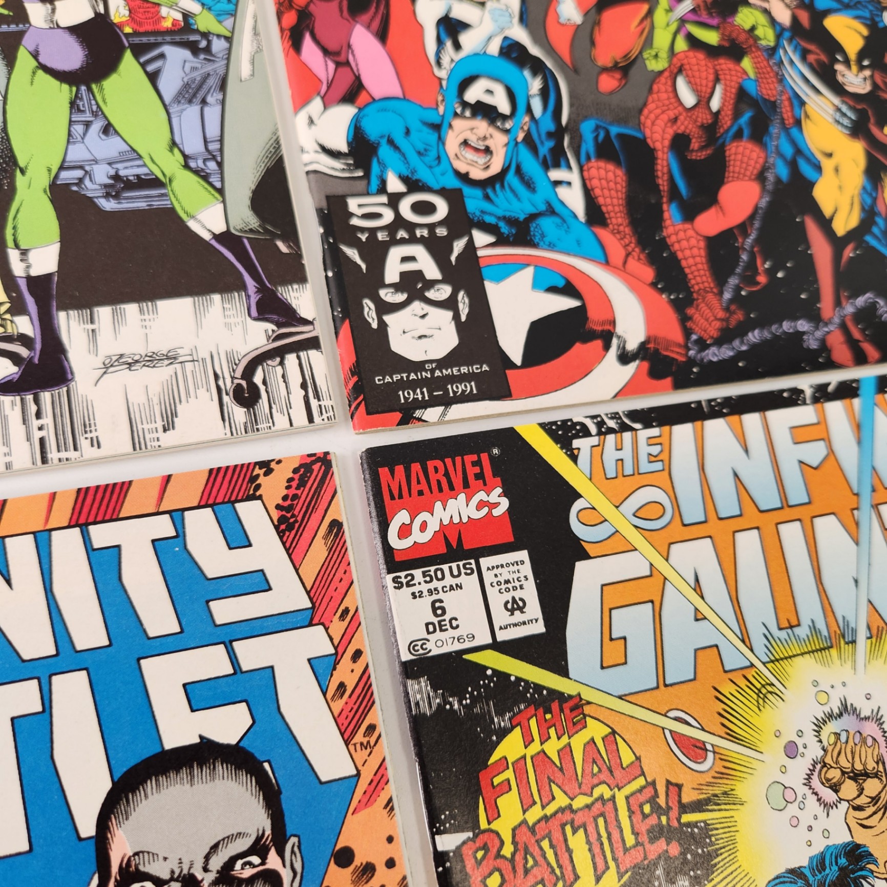 Marvel Infinity Gauntlet #2, 3, 5, 6 - image 2 of 5