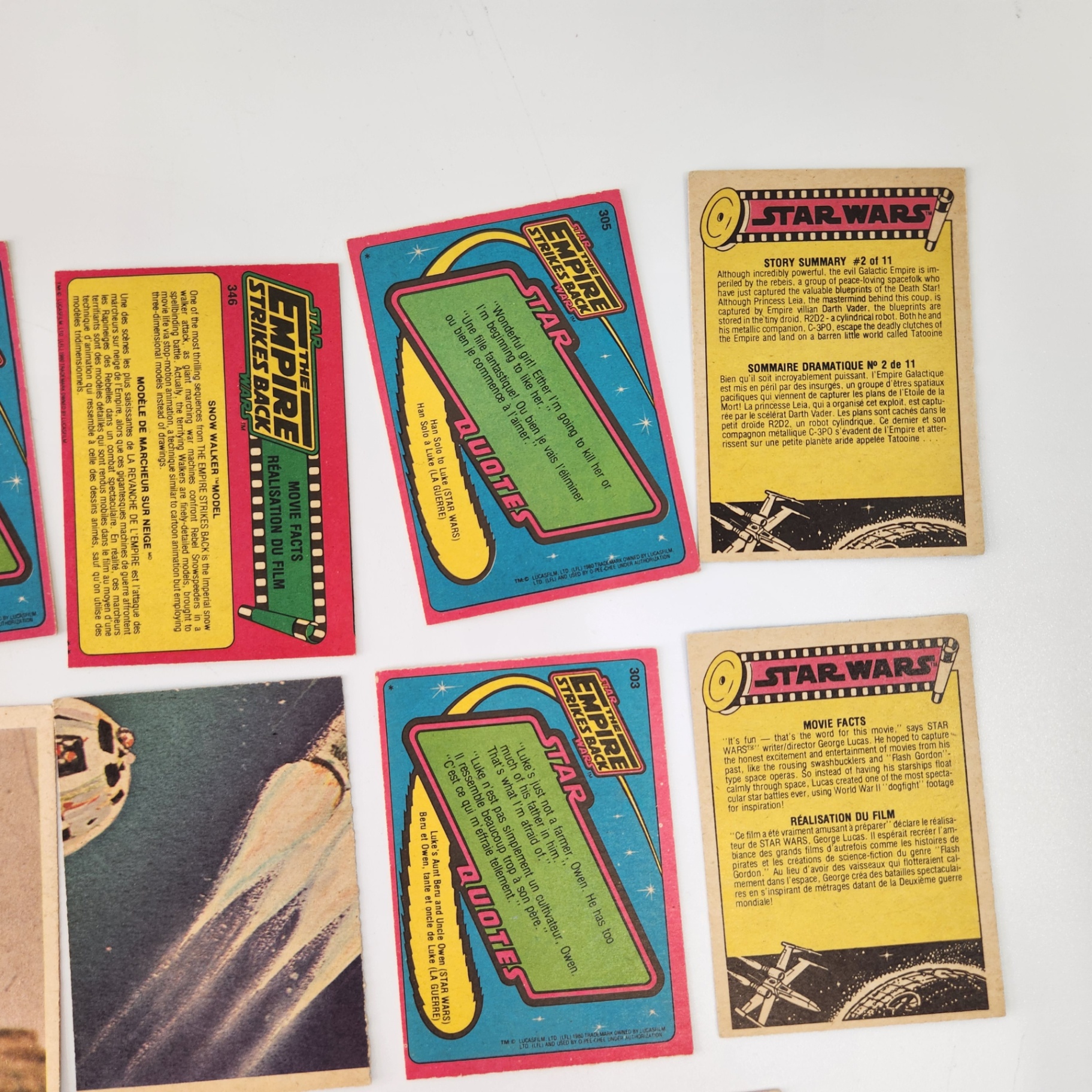 1977 Star Wars O-Pee-Chee Trading Cards x26 - image 10 of 10