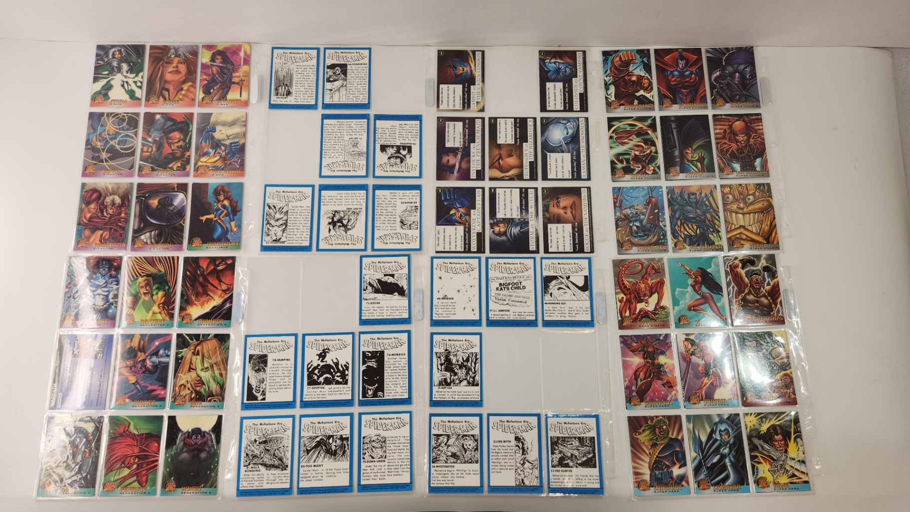 Marvel 1992 Spider-Man 1996 X-men Cards - image 5 of 6