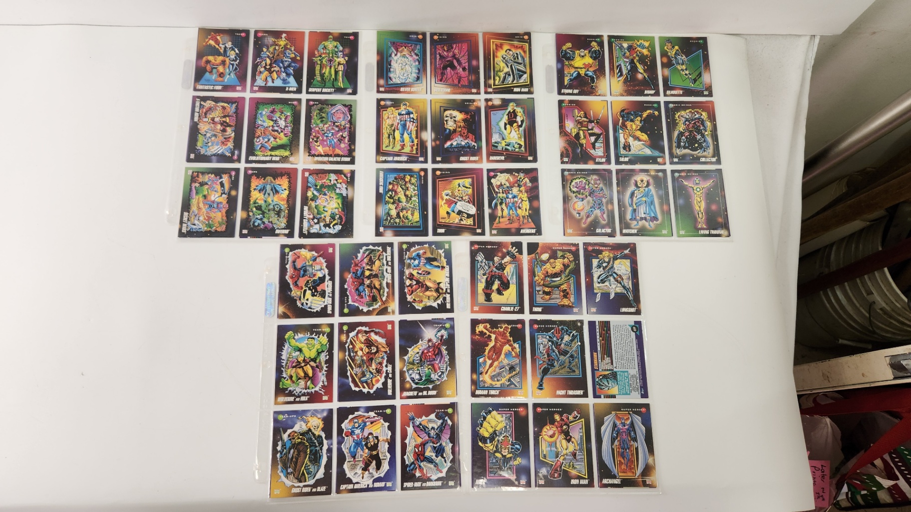 1992 Marvel Superheros, Supervillains, team-ups Impel - image 4 of 6