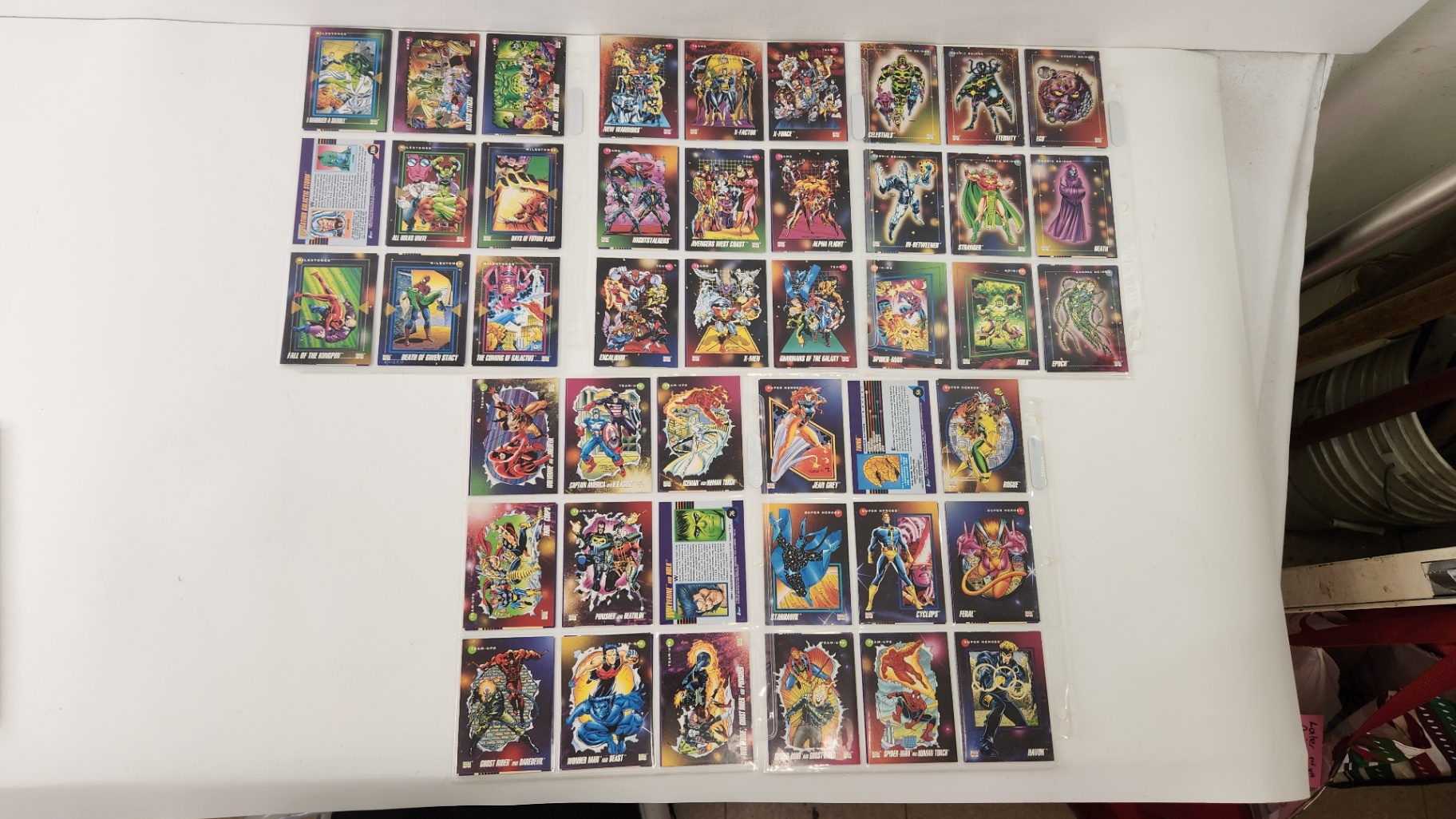 1992 Marvel Superheros, Supervillains, team-ups Impel - image 5 of 6
