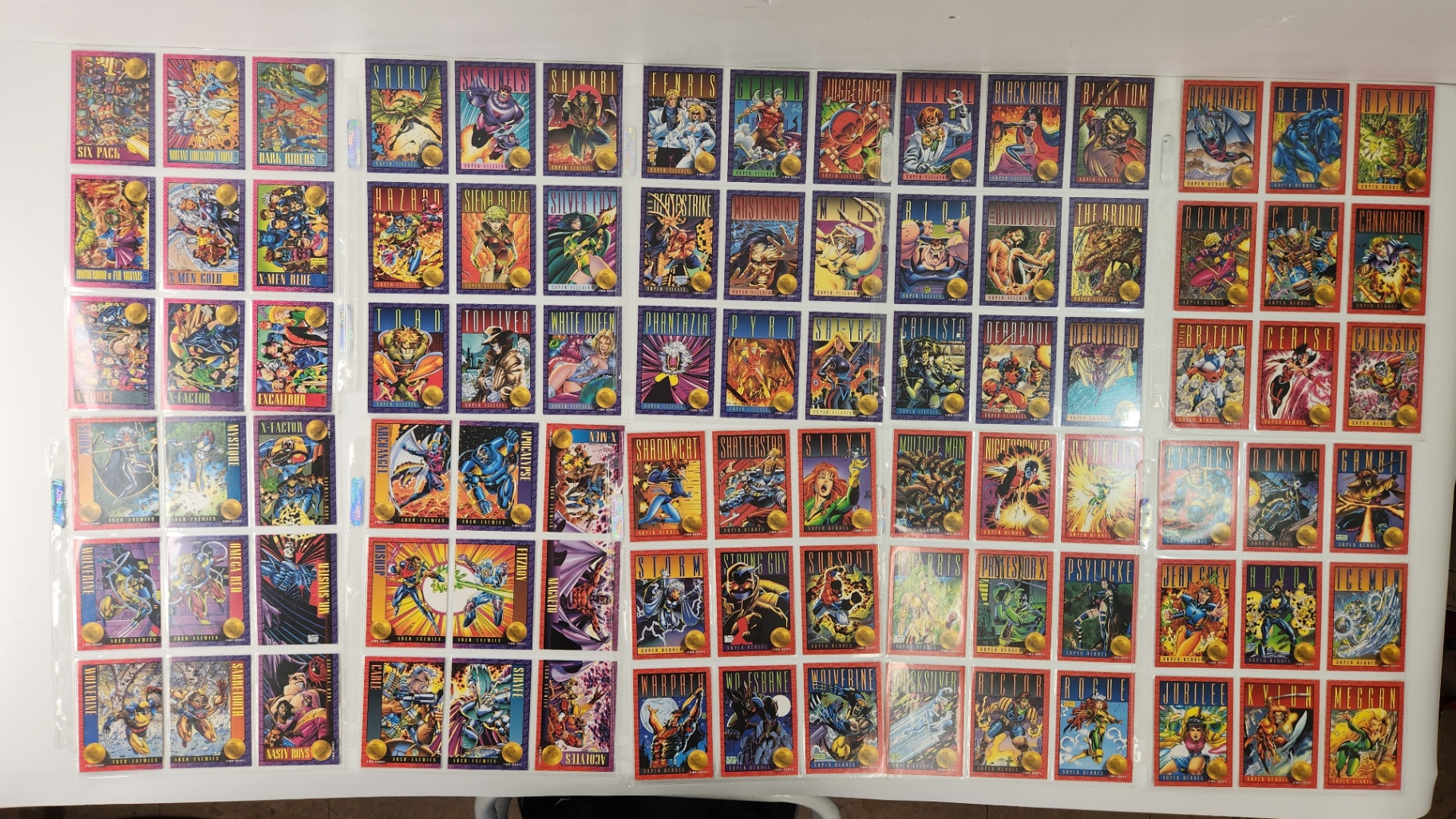 1993 Marvel X-Men Trading Cards - image 1 of 6