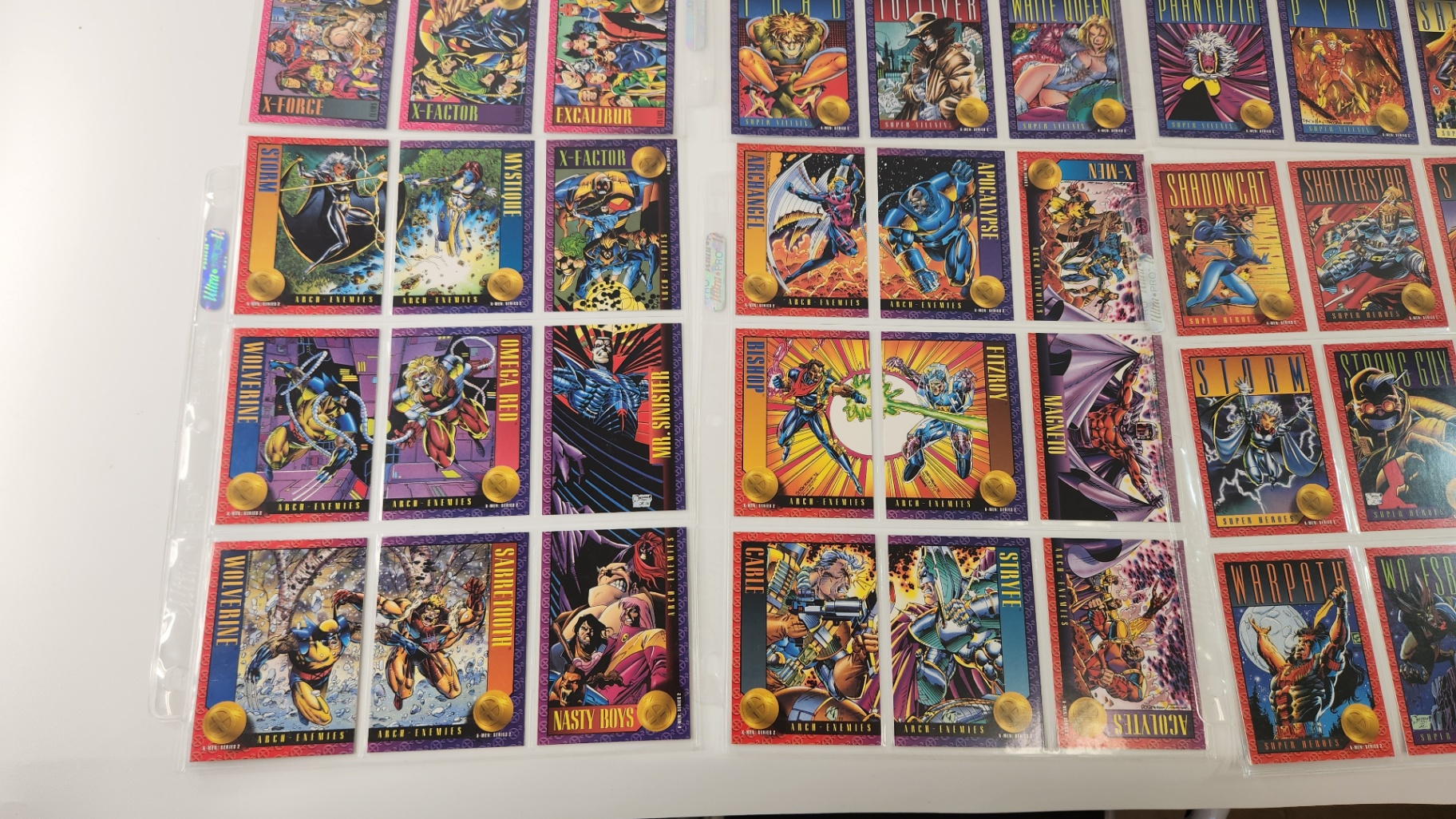 1993 Marvel X-Men Trading Cards - image 3 of 6