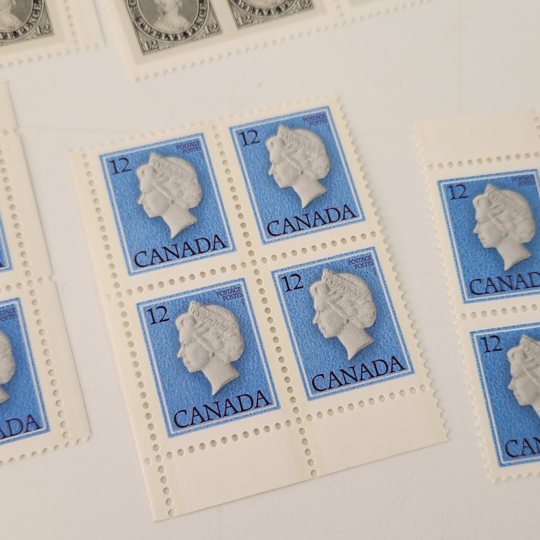 ~90 Canada Post 1978 12 cent stamps - image 5 of 5