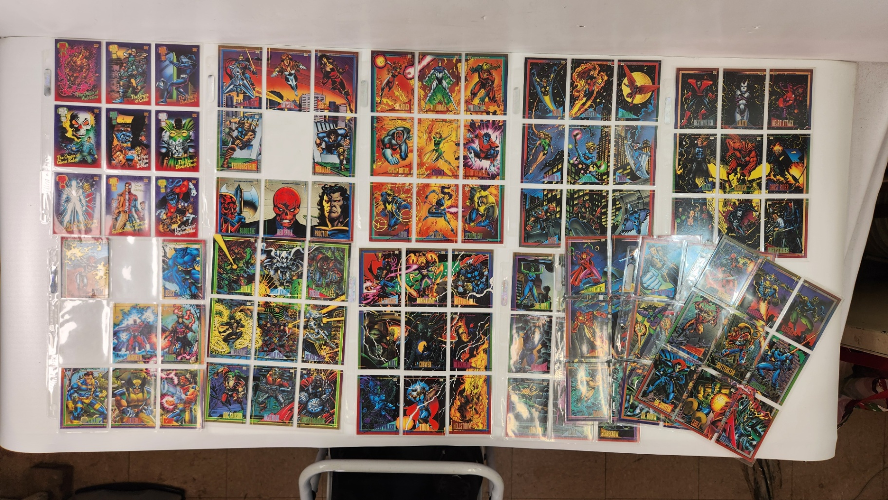 1993 Marvel Superheroes Supervillains Cards - image 1 of 7