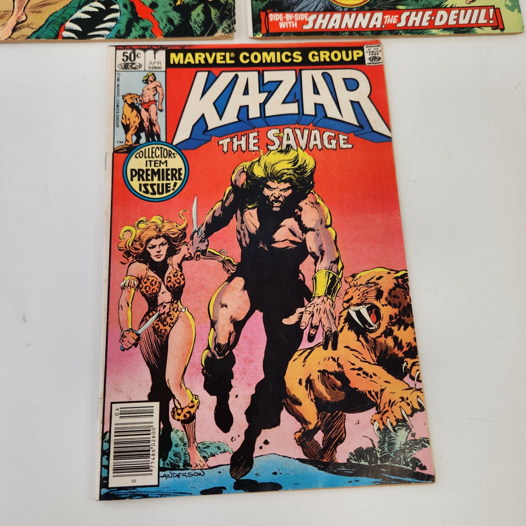 Ka-Zar Lord of the Hidden Jungle #1,2, Savage #1 - image 4 of 5