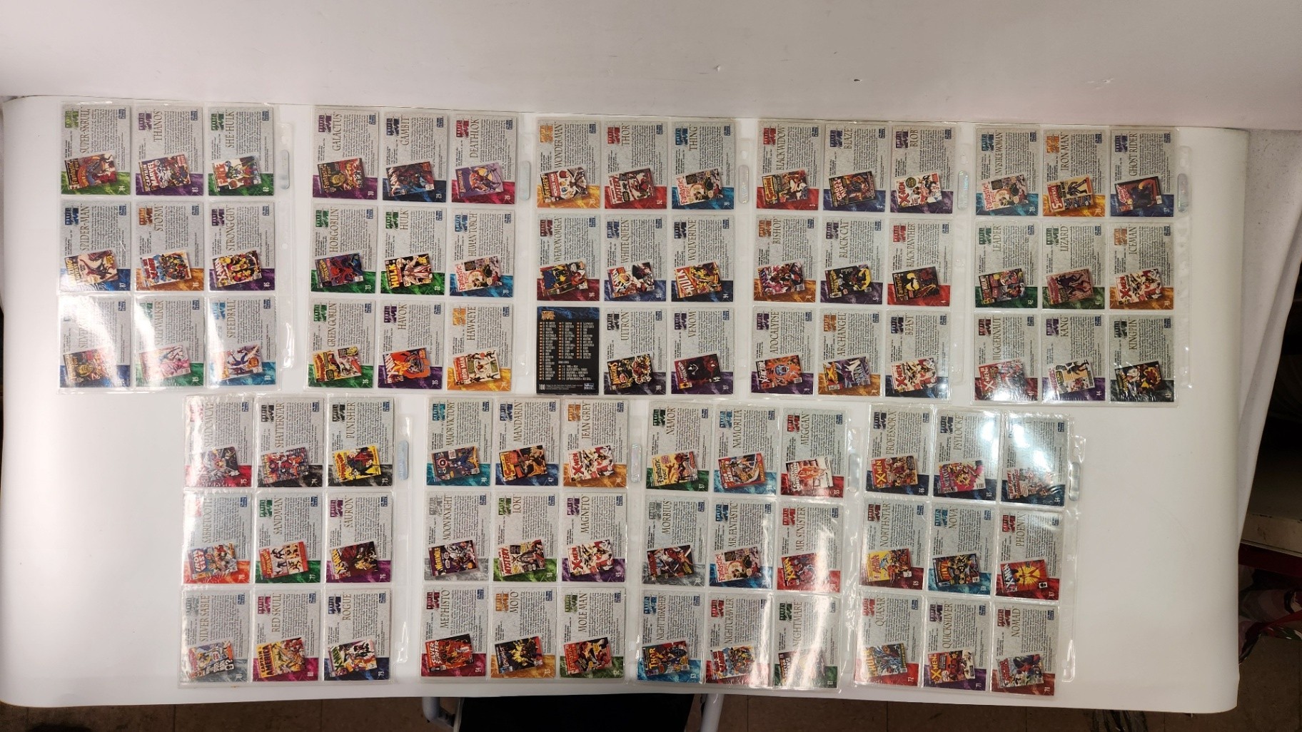 Marvel Masterpieces 1992 Lot Of 81 - image 5 of 6