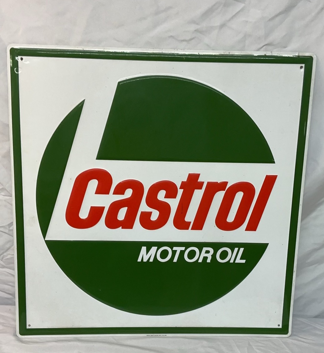 Metal Castrol Sign - image 1 of 3