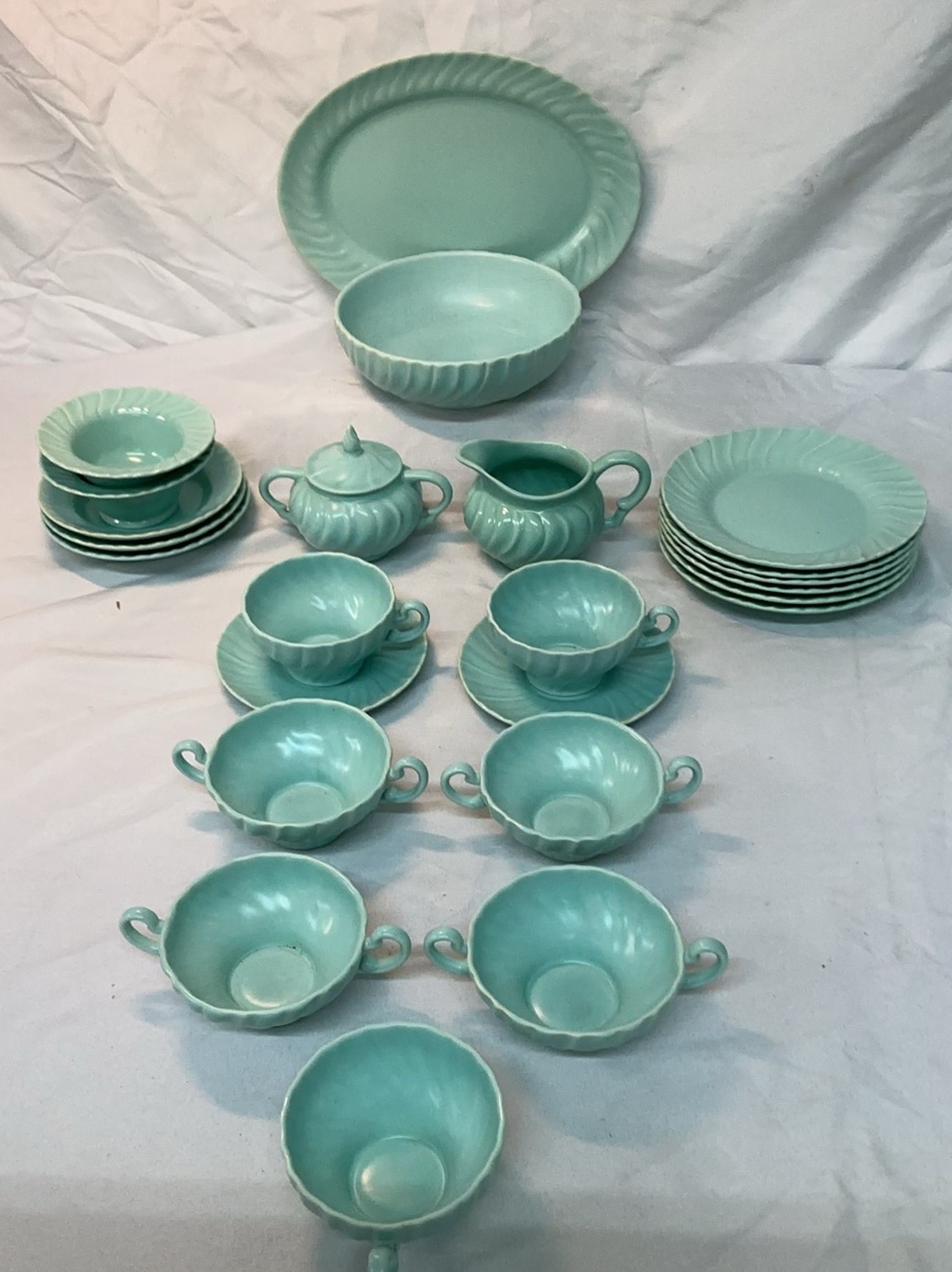 Franciscan Coronado Dishes in Seafoam Blue - image 1 of 15