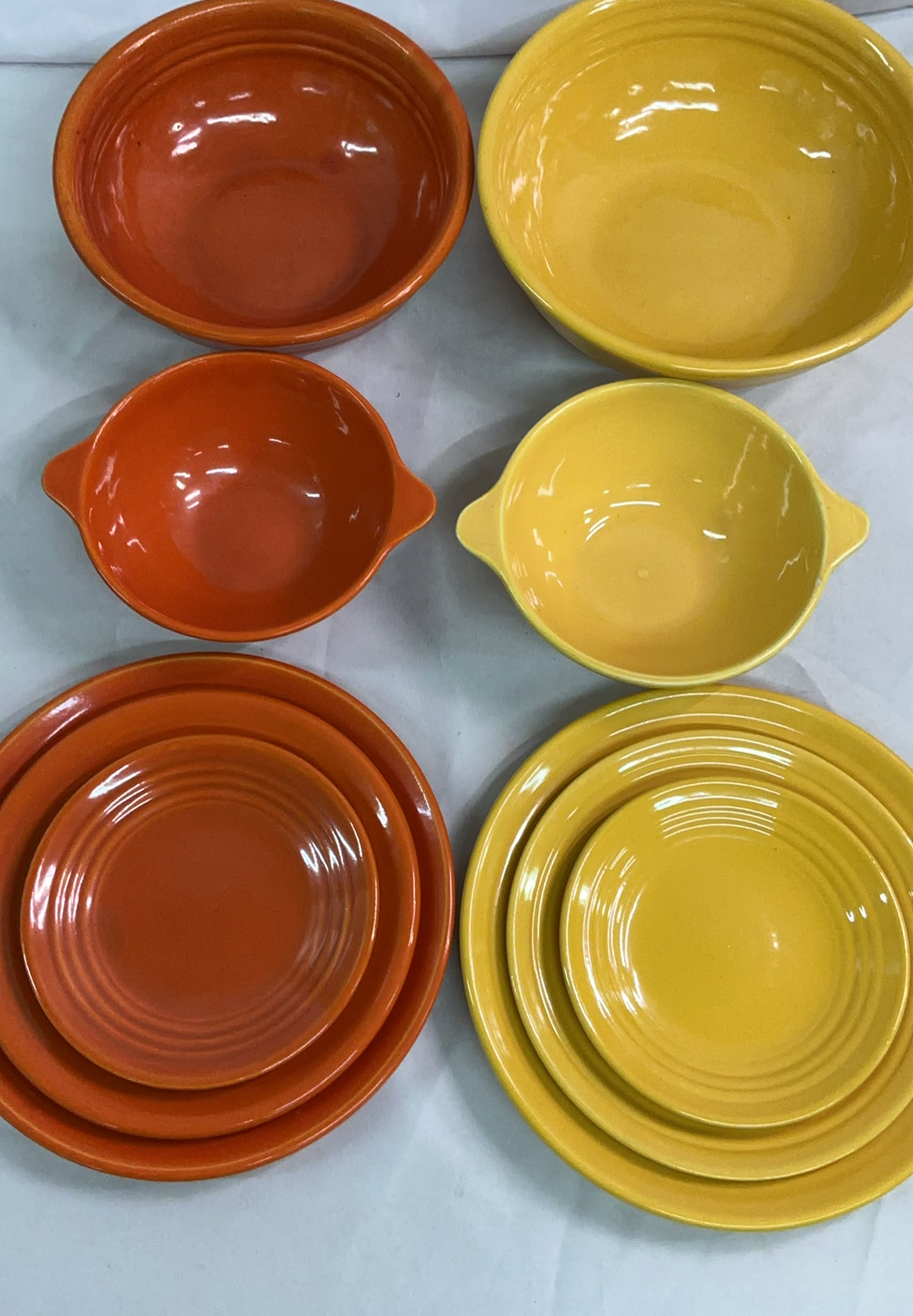 Bauer Ceramics in golds and oranges - image 1 of 9