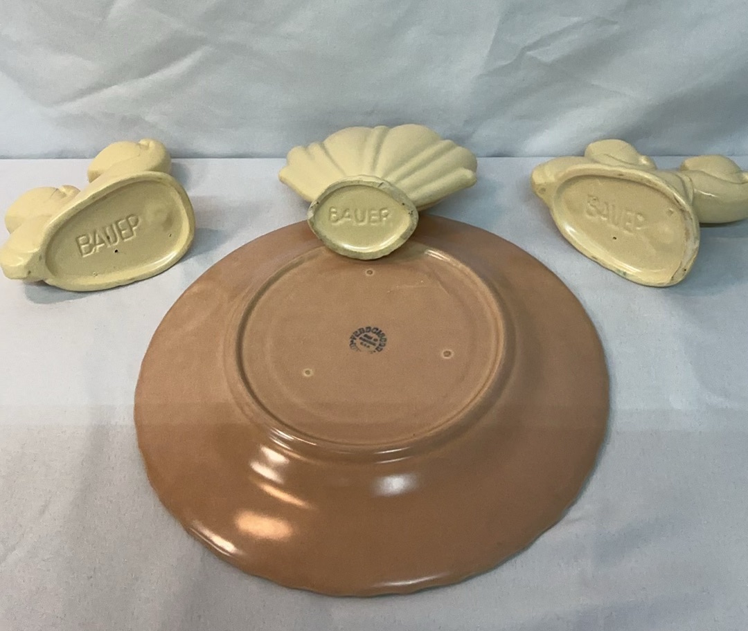 Assortment of Bauer And Franciscan Ceramics - image 4 of 10