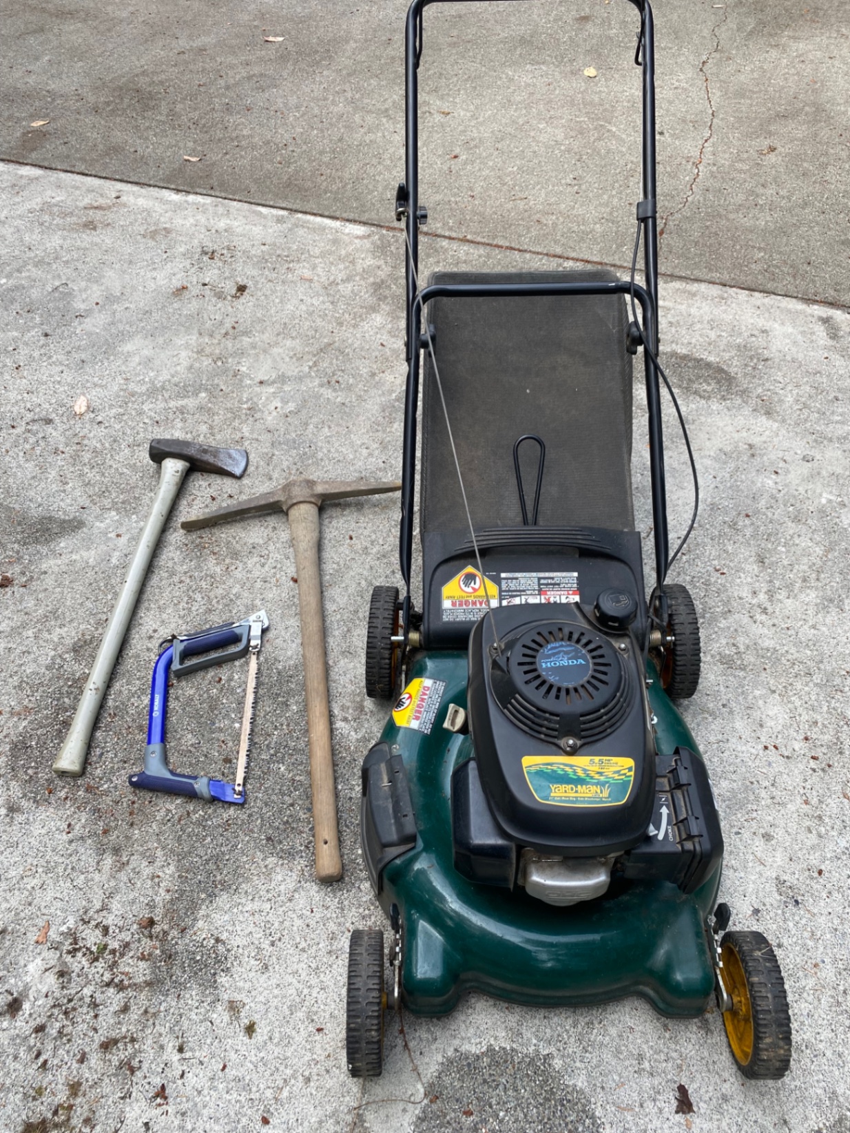 Lawn Mower and Garden Tools - image 1 of 8