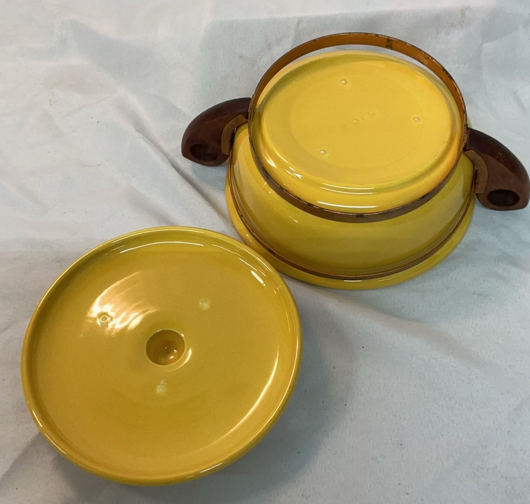 Bauer Ceramics mustards and browns. - image 8 of 12
