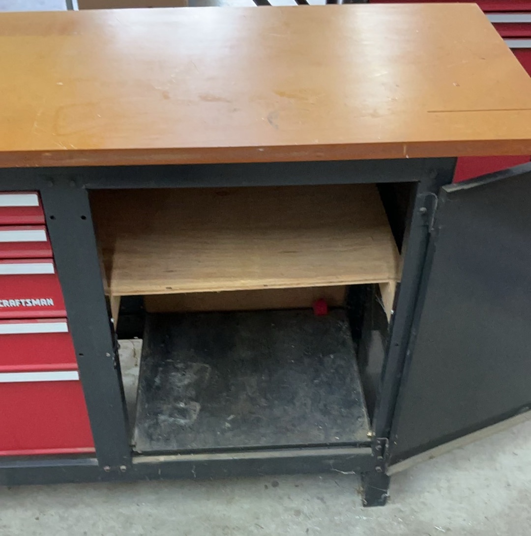 Craftsman Tool Cabinet Custom Workbench - image 2 of 6